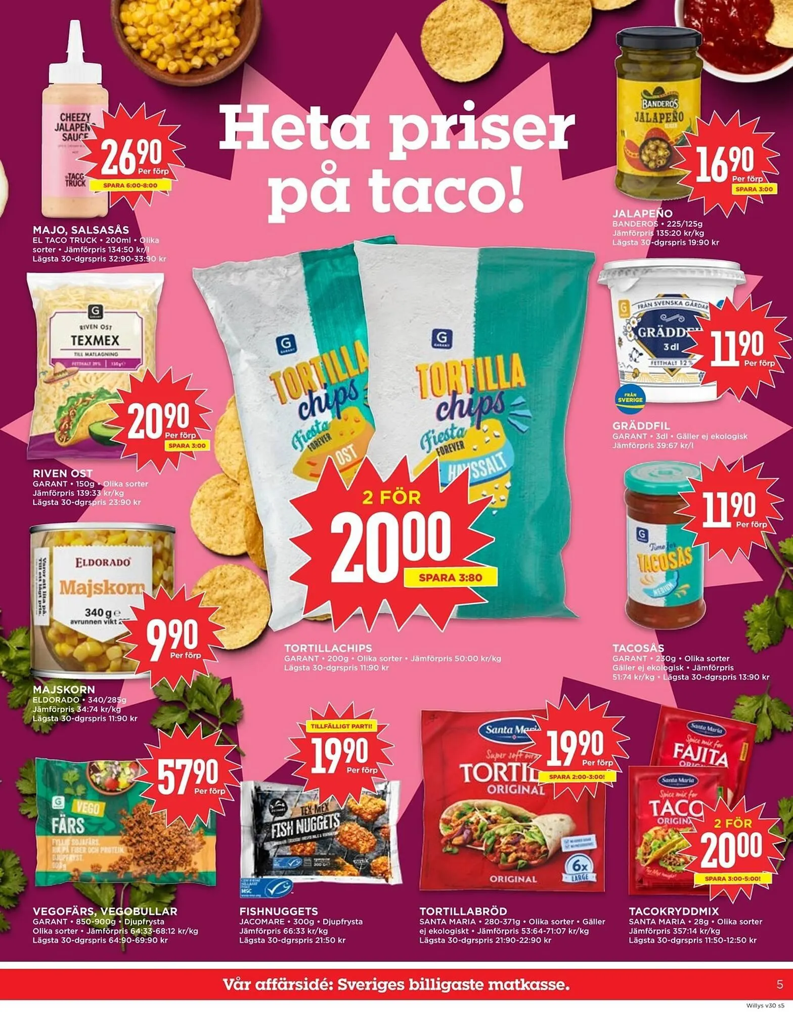 Willys reklamblad från 21 juli till 28 juli 2025 - Reklamblad sidor 5