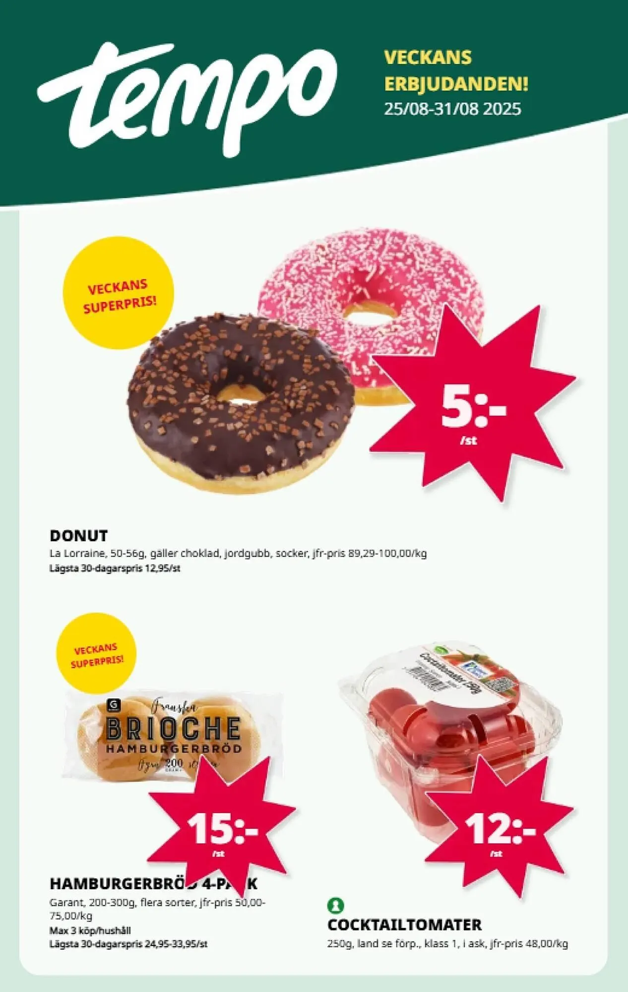 Tempo reklamblad - 1