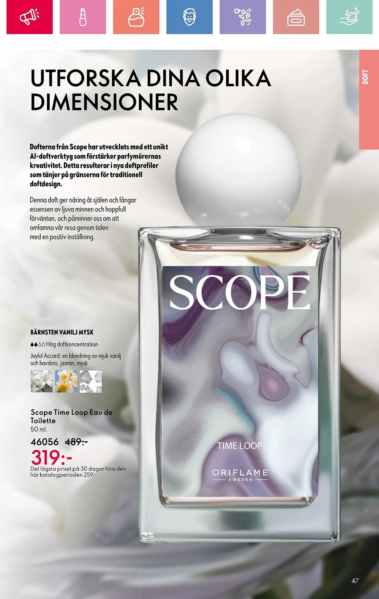 Oriflame reklamblad från 26 januari till 15 februari 2025 - Reklamblad sidor 47