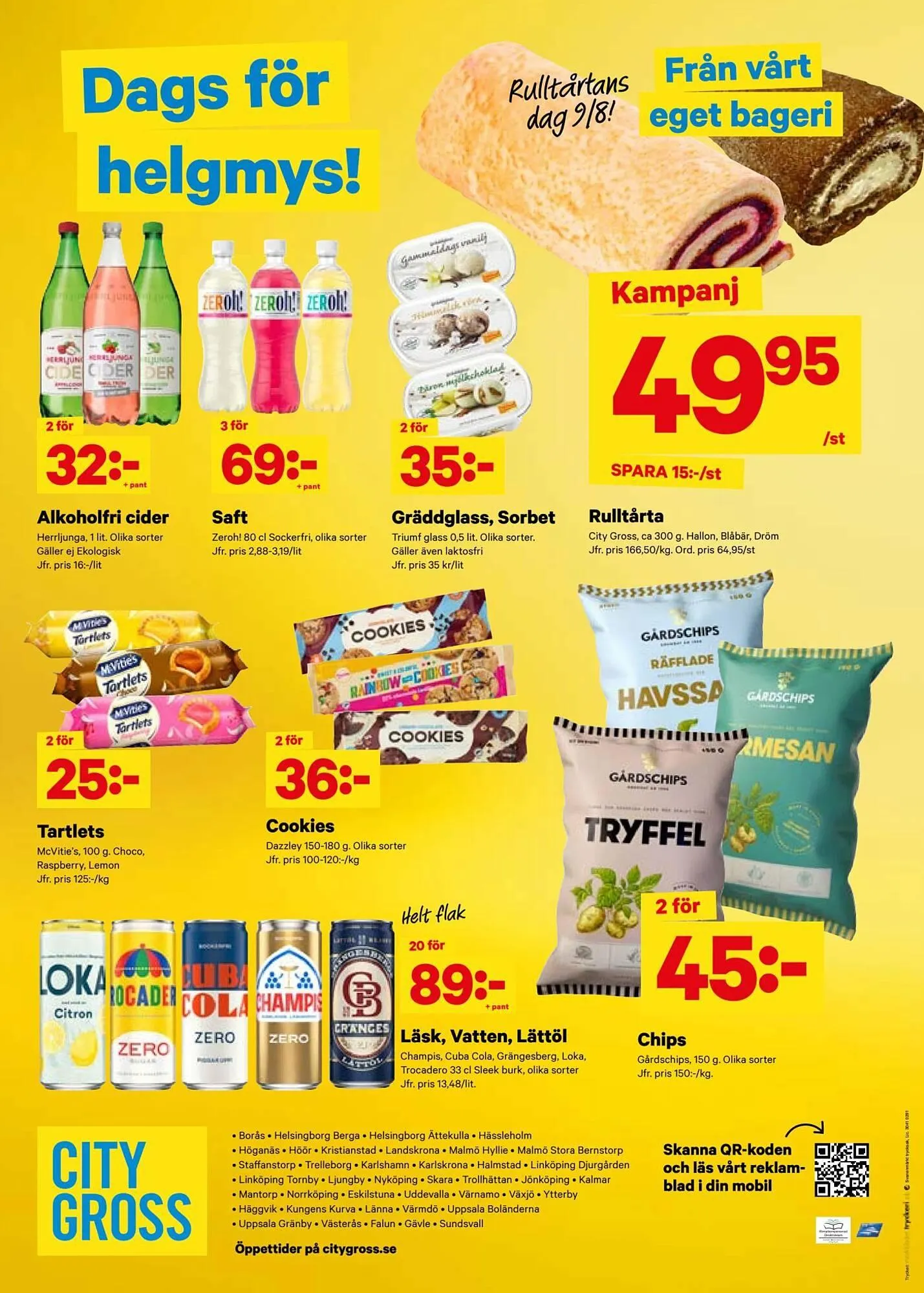 City Gross reklamblad från 4 augusti till 12 augusti 2025 - Reklamblad sidor 13