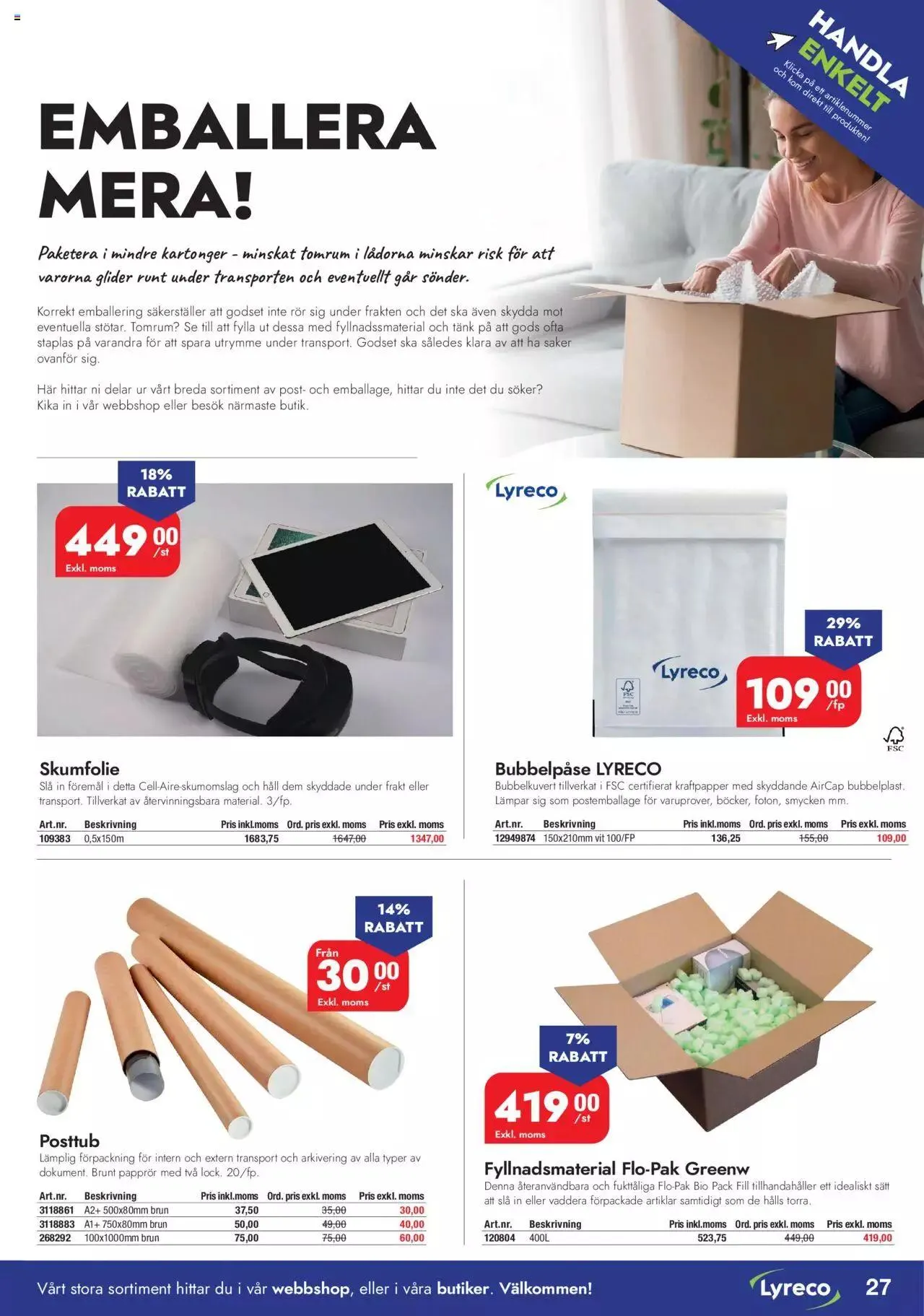 Staples - Lyreco INSPIRATION #1 2023 från 13 mars till 31 december 2023 - Reklamblad sidor 27