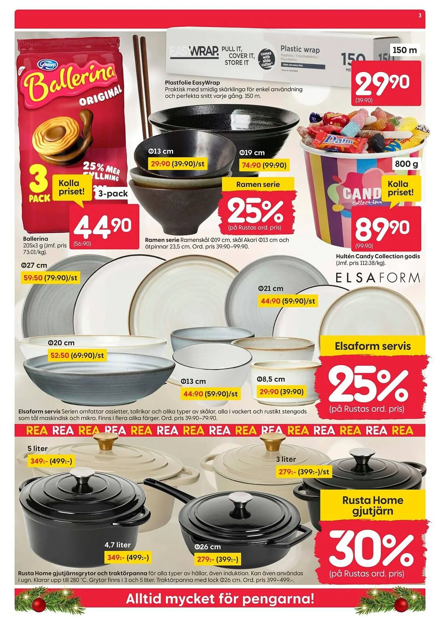 Rusta reklamblad från 24 december till 4 januari 2026 - Reklamblad sidor 3