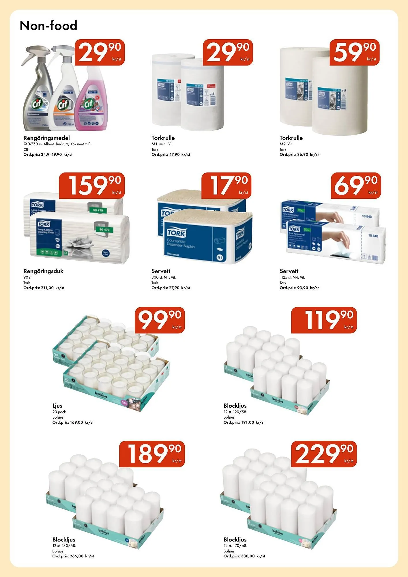 Snabbgross reklamblad från 22 september till 7 oktober 2025 - Reklamblad sidor 15