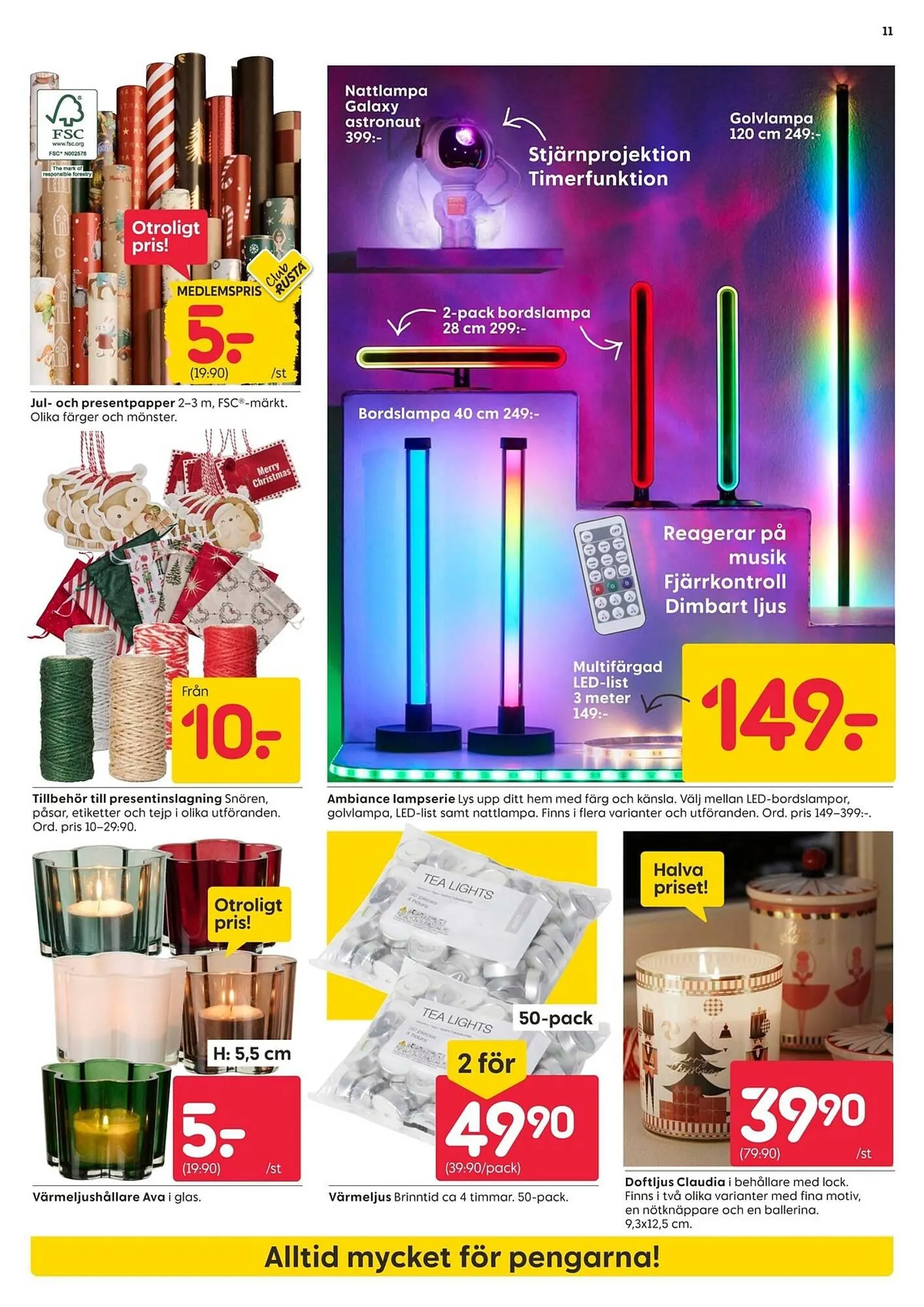 Rusta reklamblad från 27 oktober till 2 november 2025 - Reklamblad sidor 11