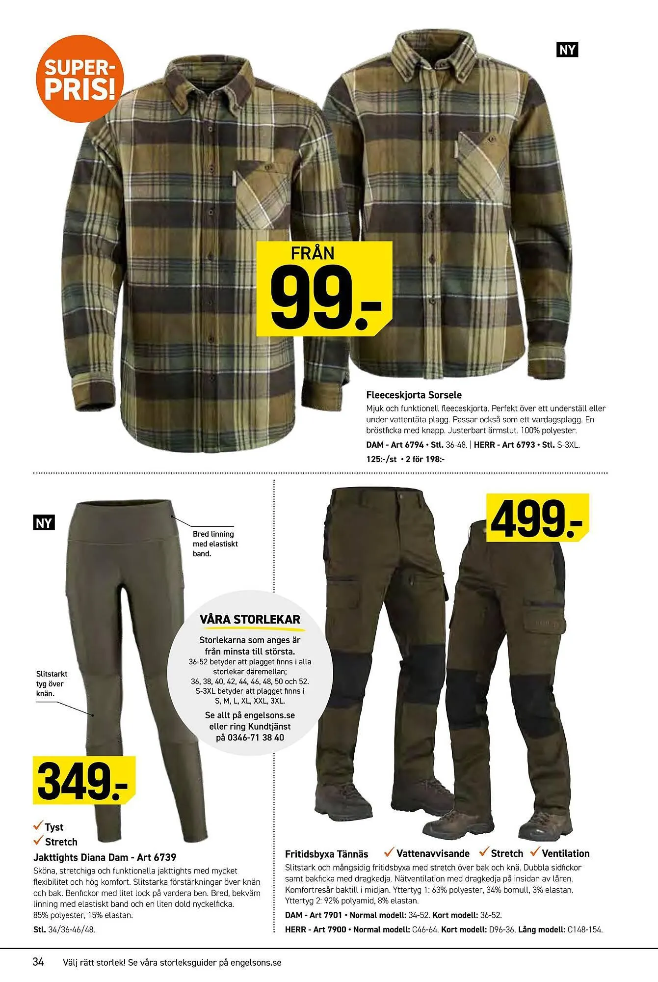 Engelsons reklamblad från 1 juli till 31 juli 2025 - Reklamblad sidor 34