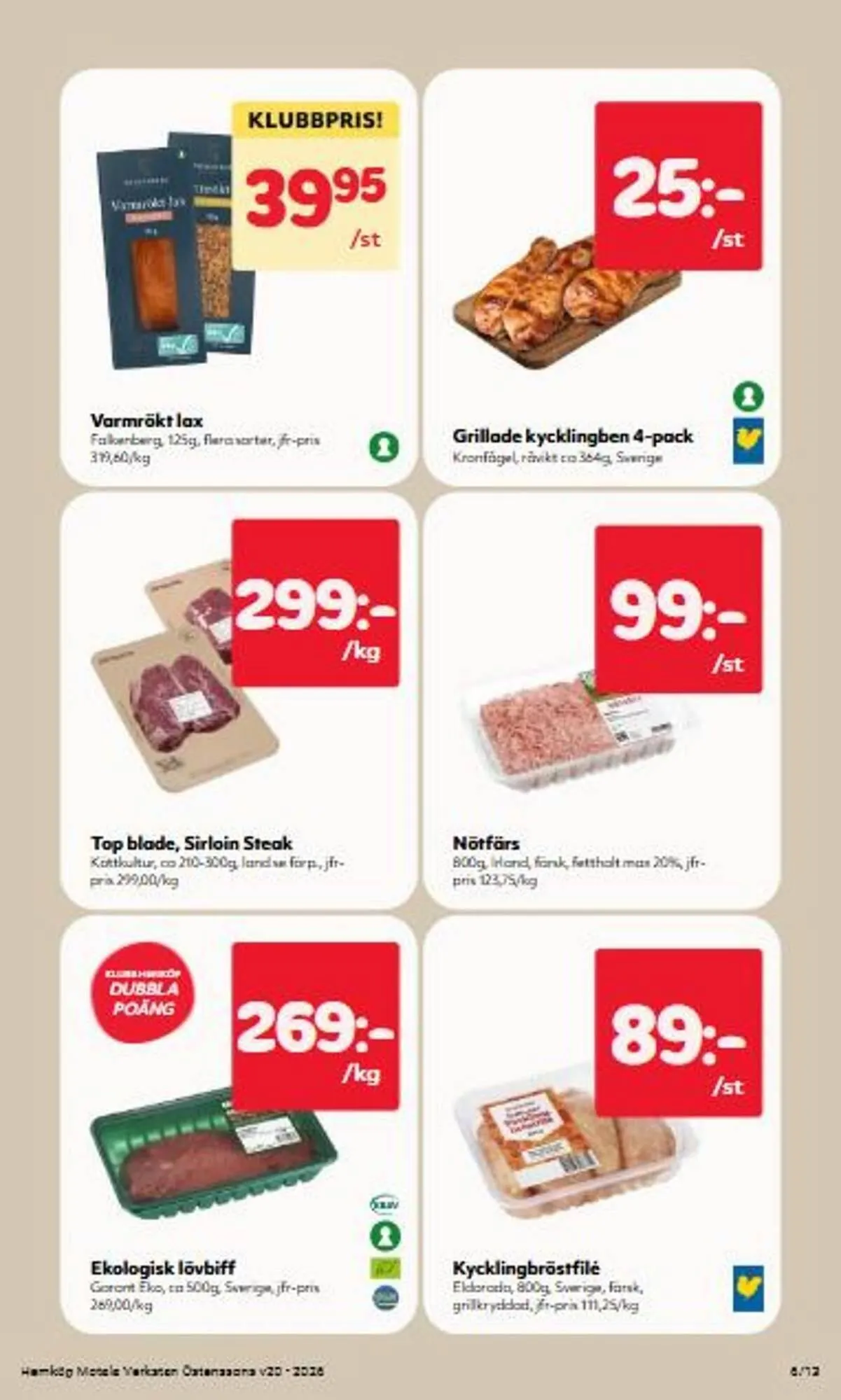 Östenssons reklamblad från 11 maj till 17 maj 2026 - Reklamblad sidor 6