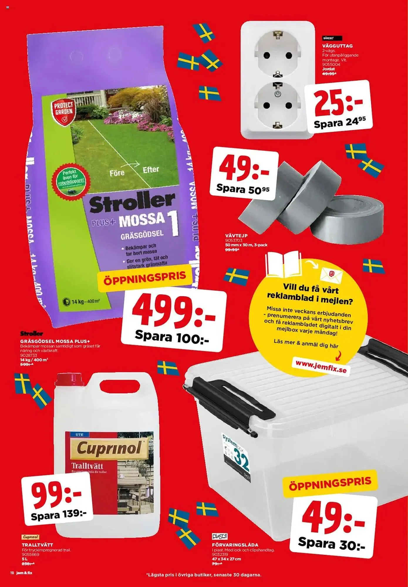Jem&Fix reklamblad från 25 mars till 30 mars 2025 - Reklamblad sidor 10