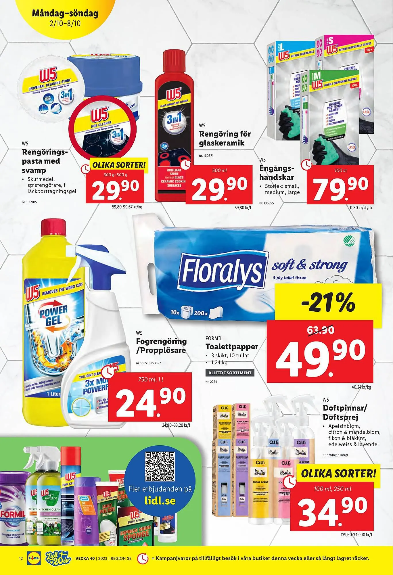 Lidl reklamblad från 2 oktober till 8 oktober 2023 - Reklamblad sidor 14