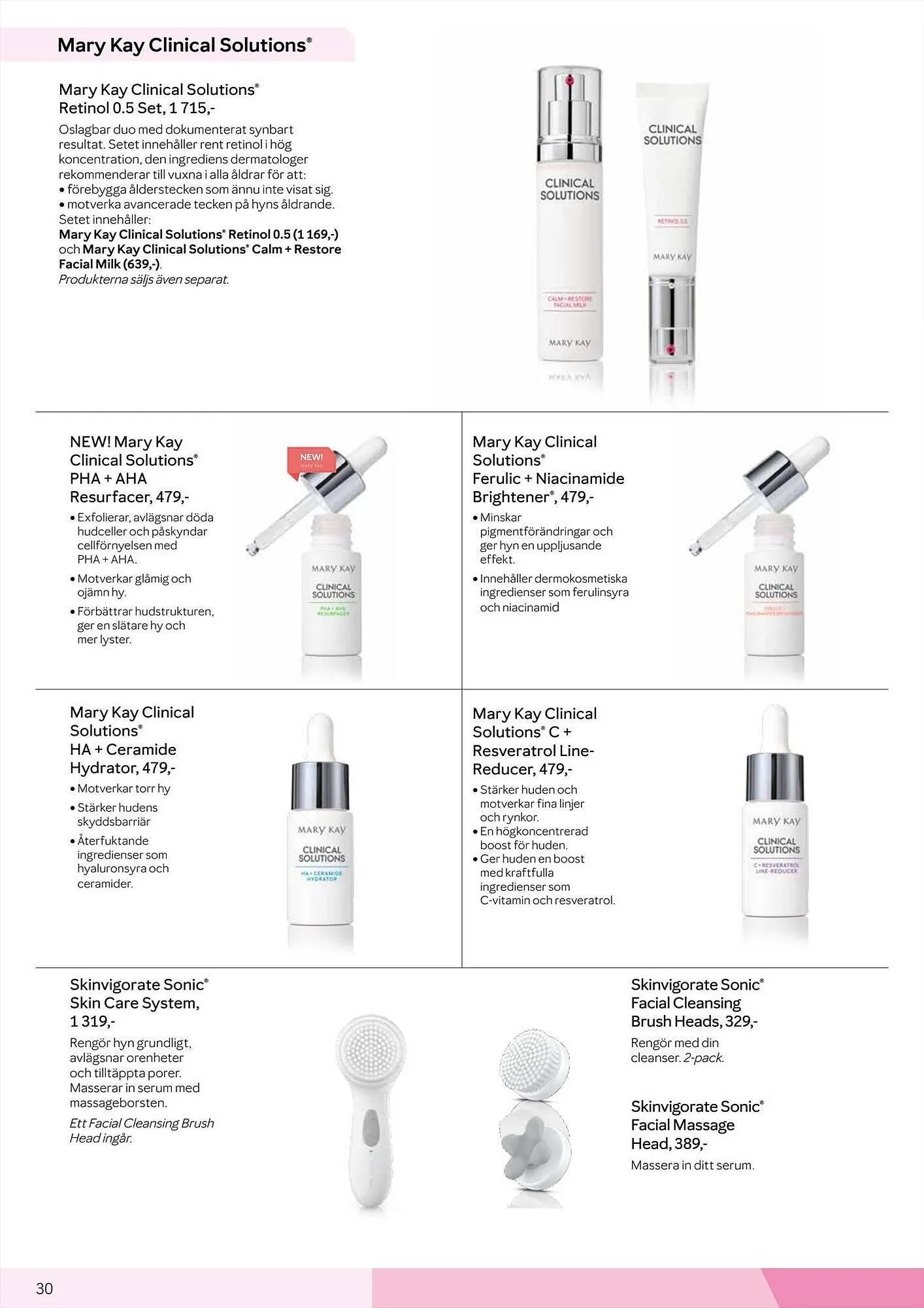 Mary Kay reklamblad från 31 maj till 23 september 2023 - Reklamblad sidor 30