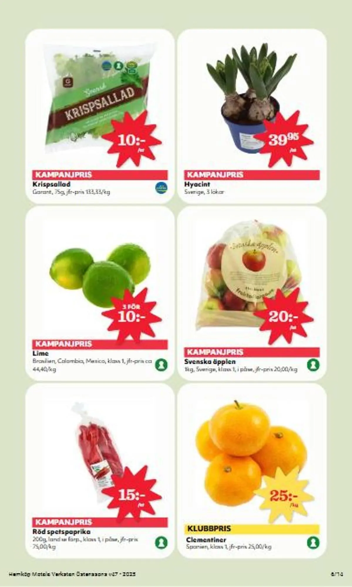 Östenssons reklamblad från 17 november till 23 november 2025 - Reklamblad sidor 6