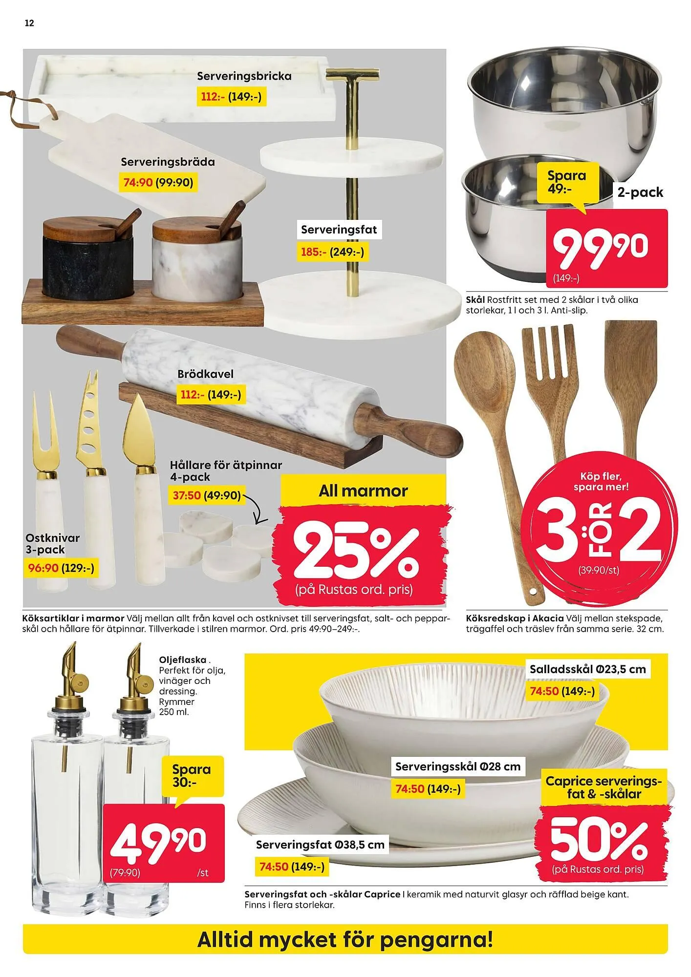 Rusta reklamblad från 8 september till 14 september 2025 - Reklamblad sidor 12