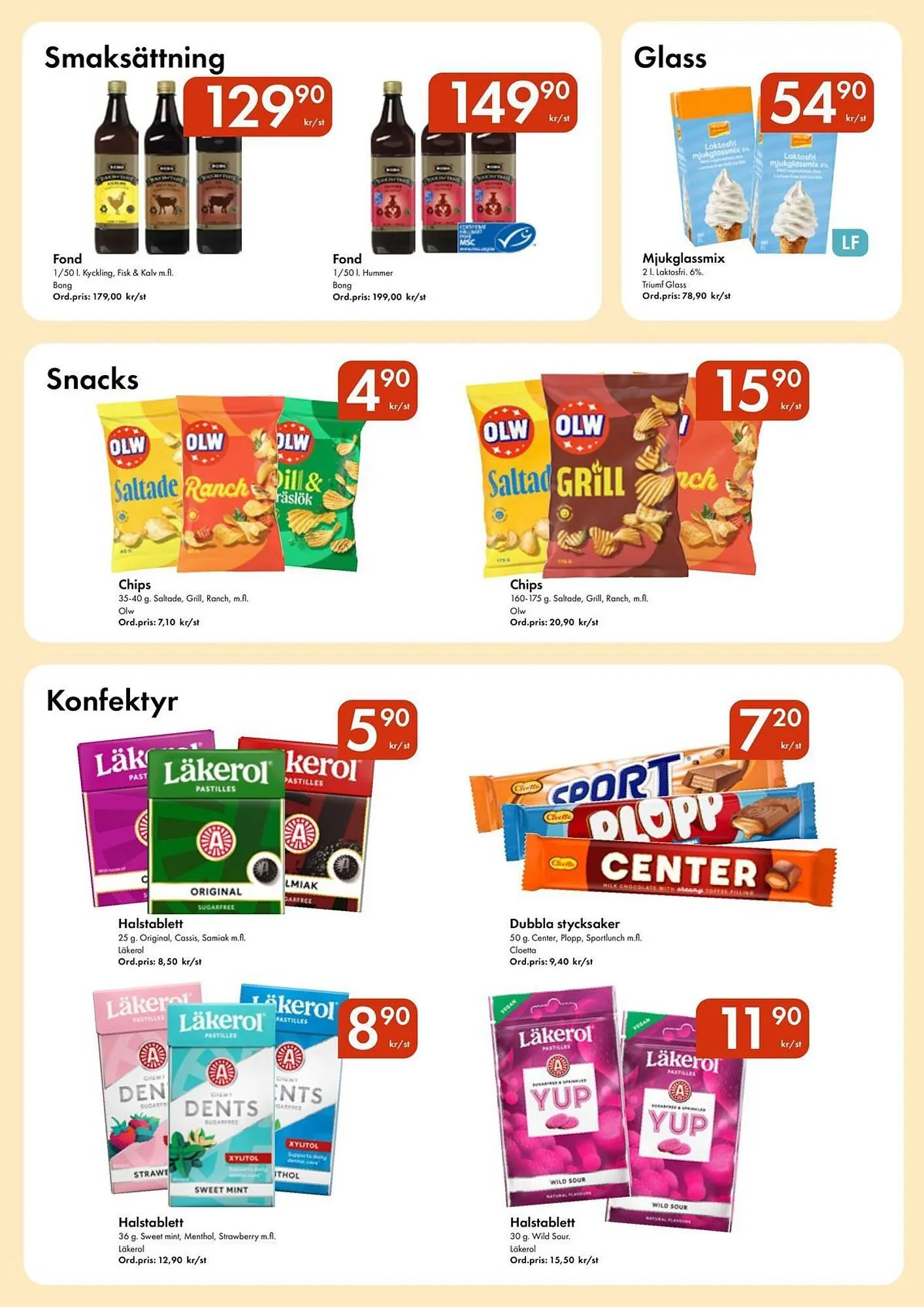 Snabbgross reklamblad från 25 augusti till 7 september 2025 - Reklamblad sidor 8