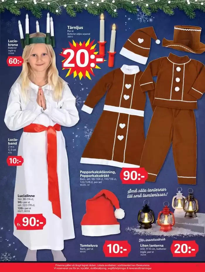 DollarStore Erbjudanden från 26 november till 10 december 2024 - Reklamblad sidor 11