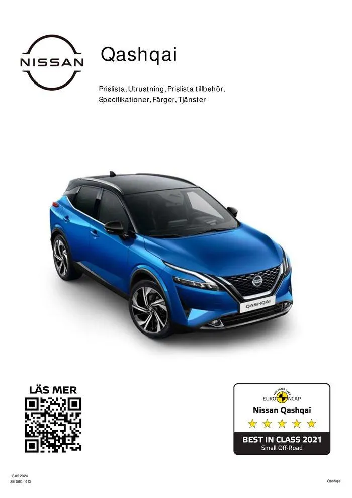Nissan Qashqai från 14 maj till 14 maj 2025 - Reklamblad sidor 1