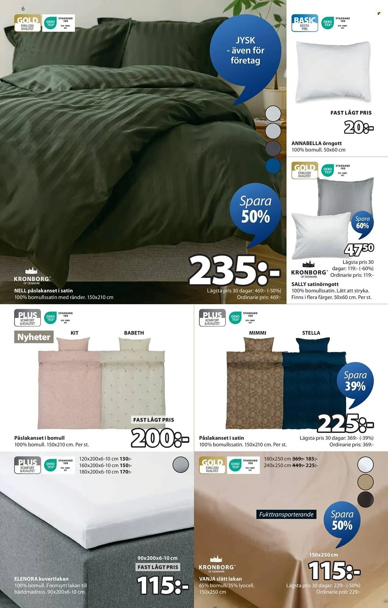 JYSK reklamblad från 18 augusti till 31 augusti 2025 - Reklamblad sidor 6