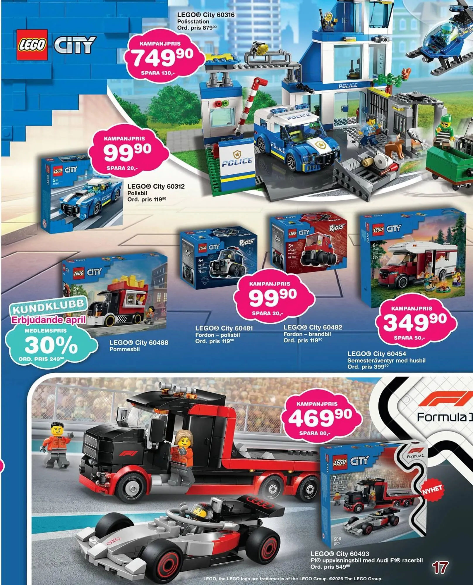 Lekextra reklamblad från 17 april till 8 juni 2026 - Reklamblad sidor 17