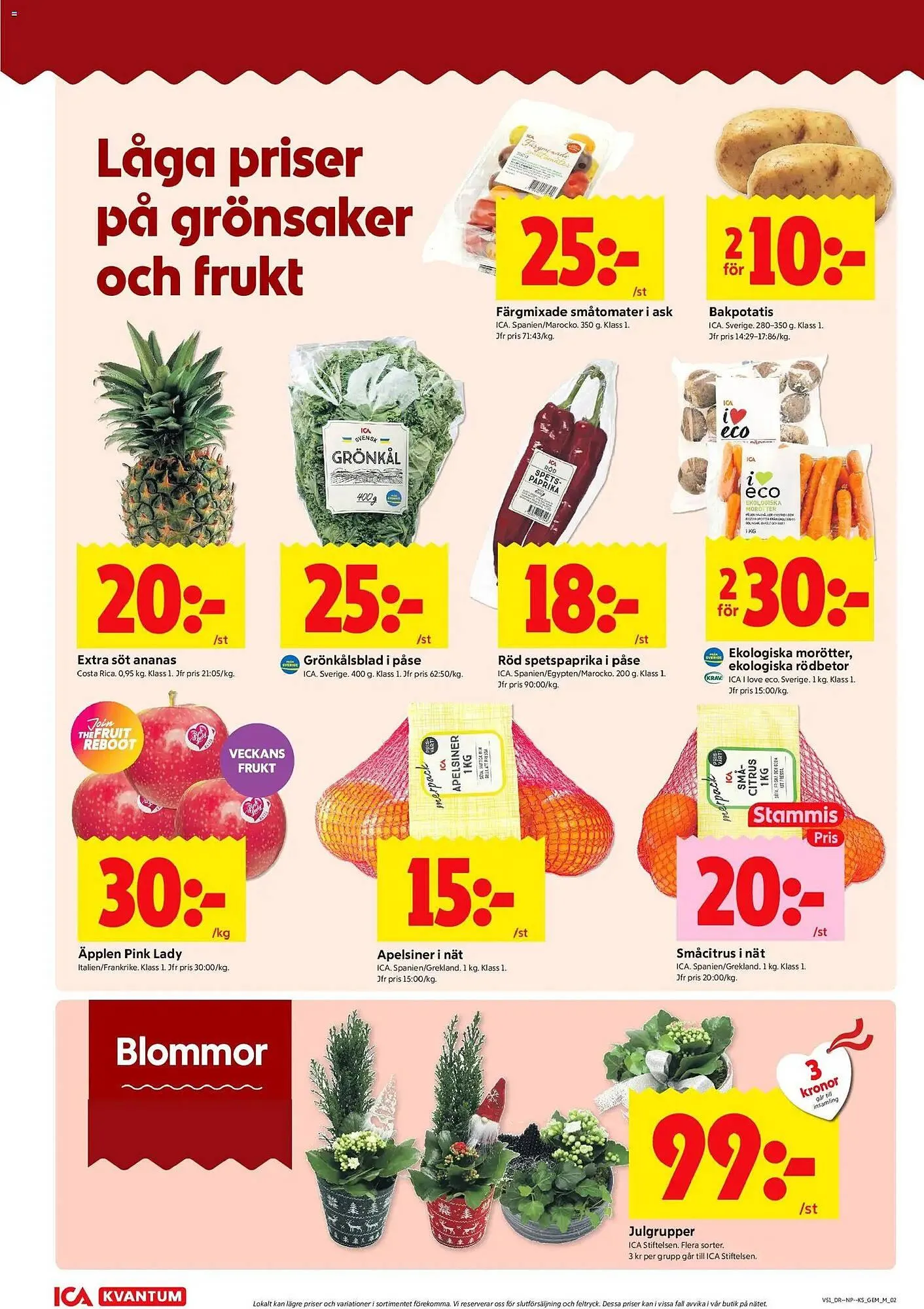 ICA Kvantum reklamblad från 15 december till 21 december 2025 - Reklamblad sidor 2