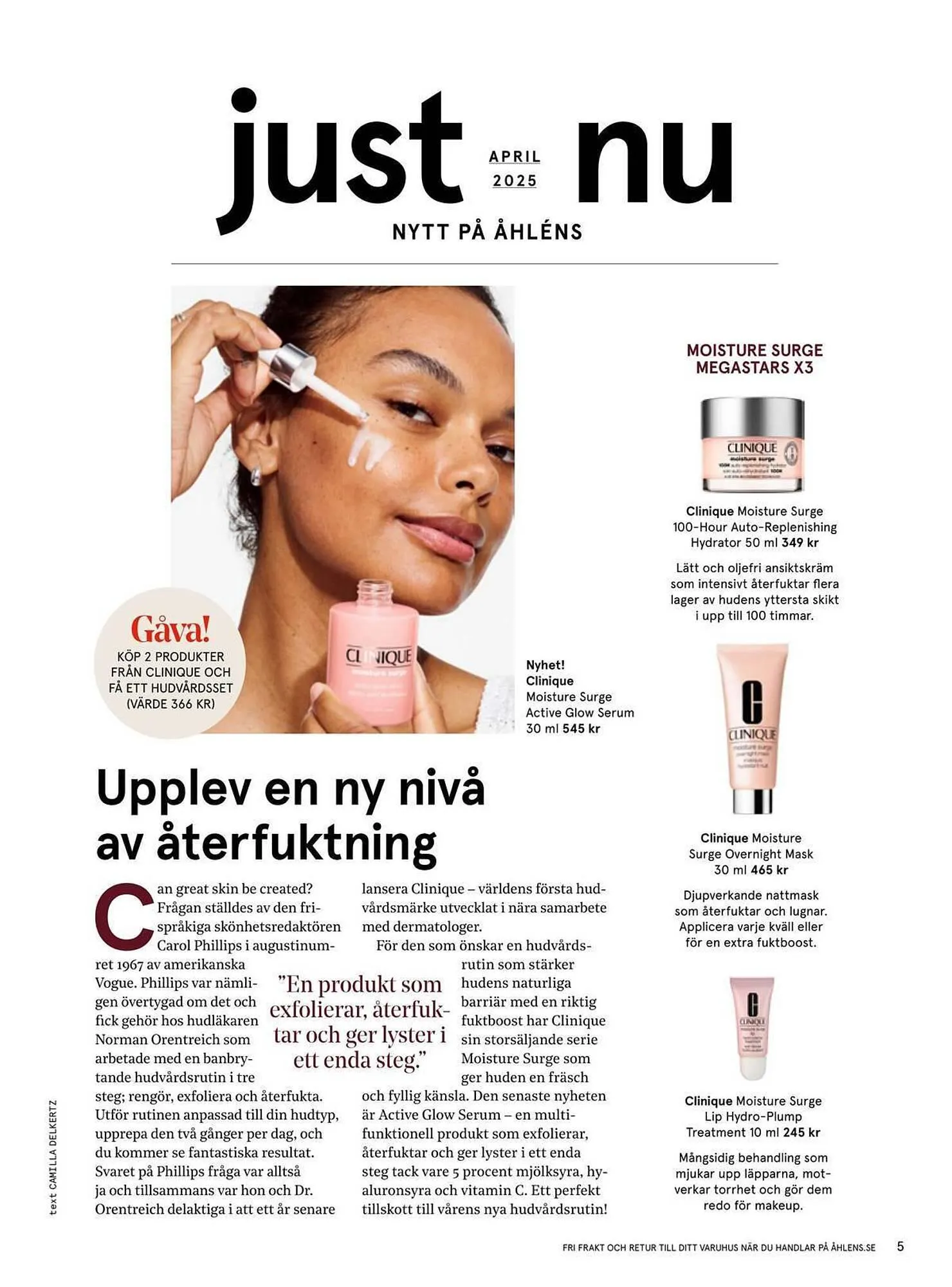Åhléns reklamblad från 2 april till 22 april 2025 - Reklamblad sidor 5