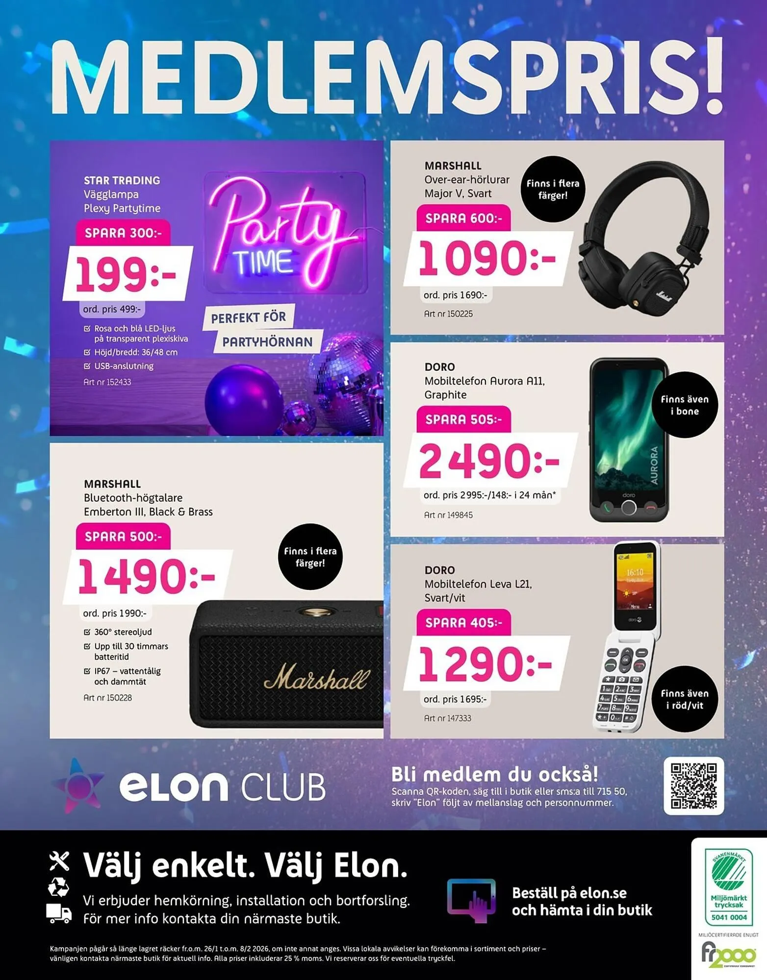 Elon reklamblad från 26 januari till 8 februari 2026 - Reklamblad sidor 12