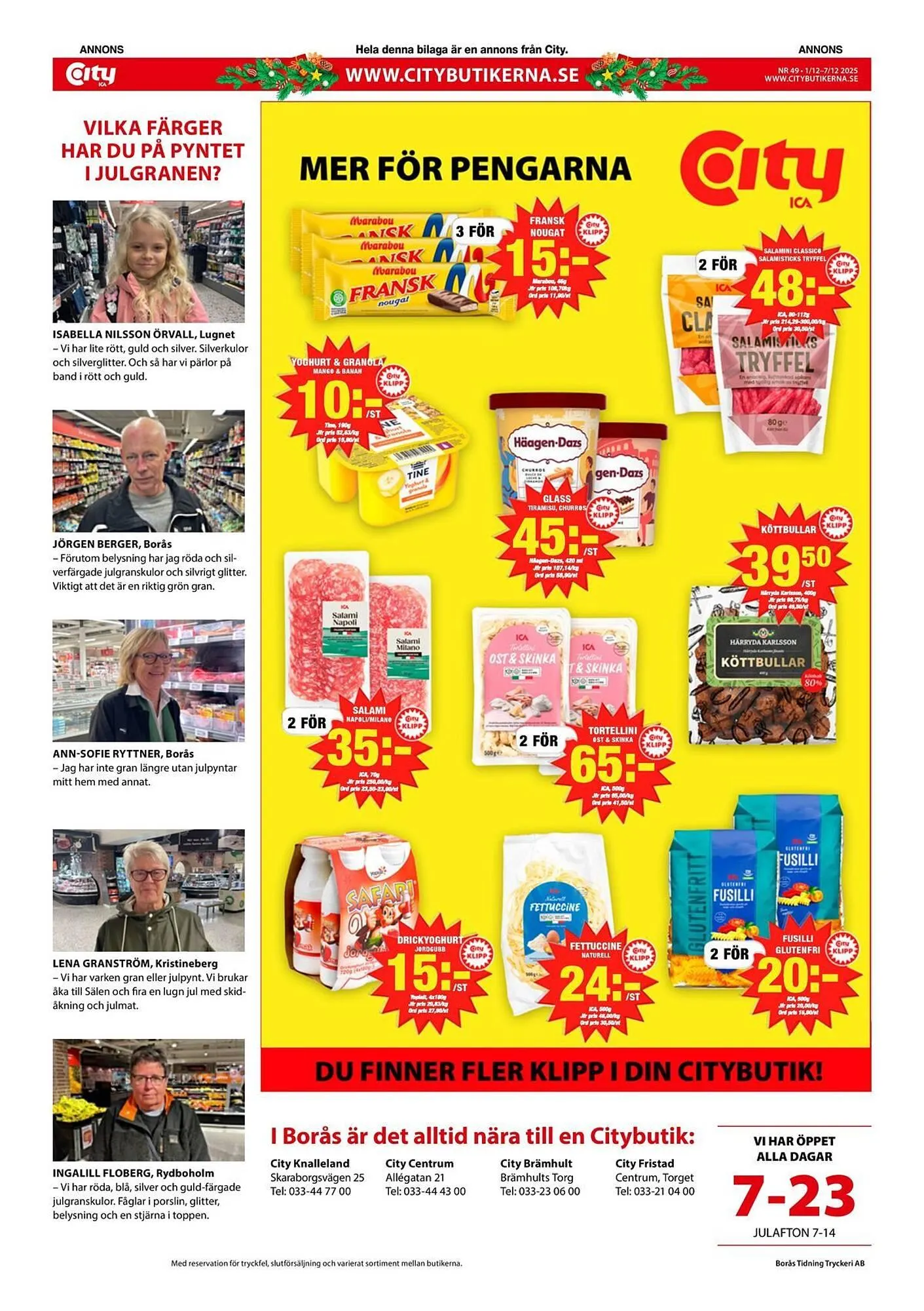 ICA Kvantum reklamblad från 1 december till 7 december 2025 - Reklamblad sidor 16