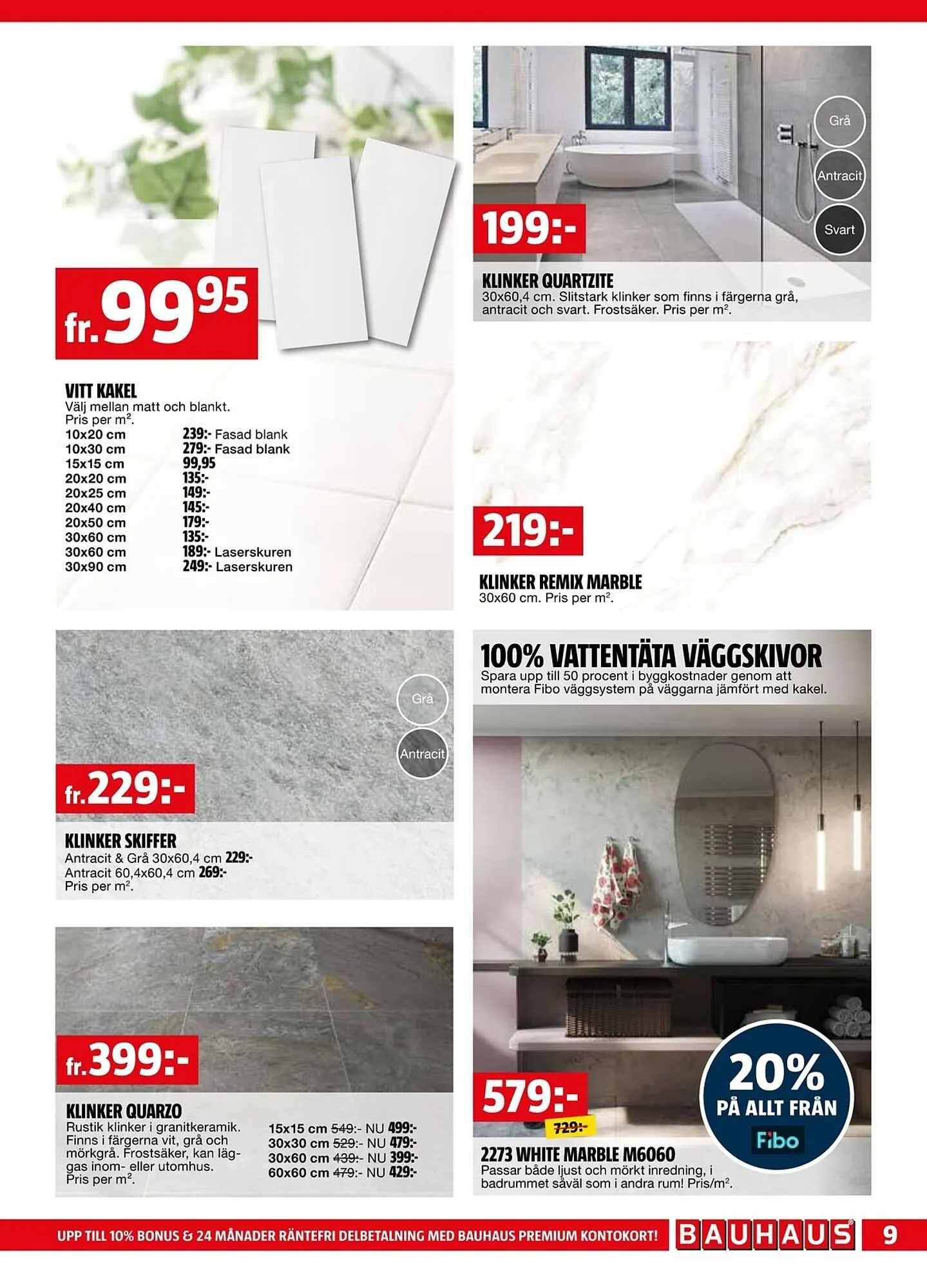 Bauhaus reklamblad från 3 mars till 16 mars 2025 - Reklamblad sidor 9