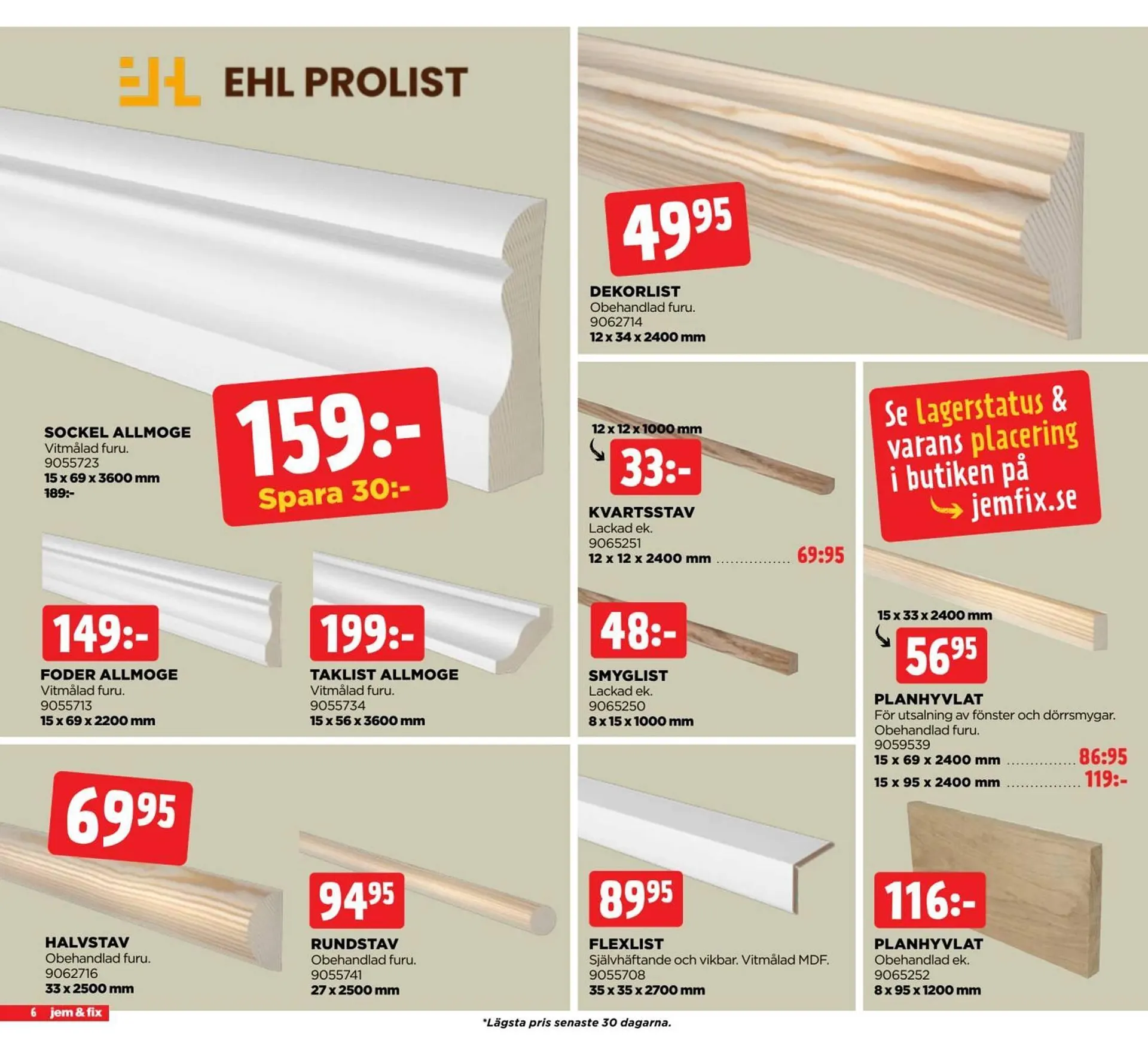 Jem&Fix reklamblad från 20 oktober till 2 november 2025 - Reklamblad sidor 6