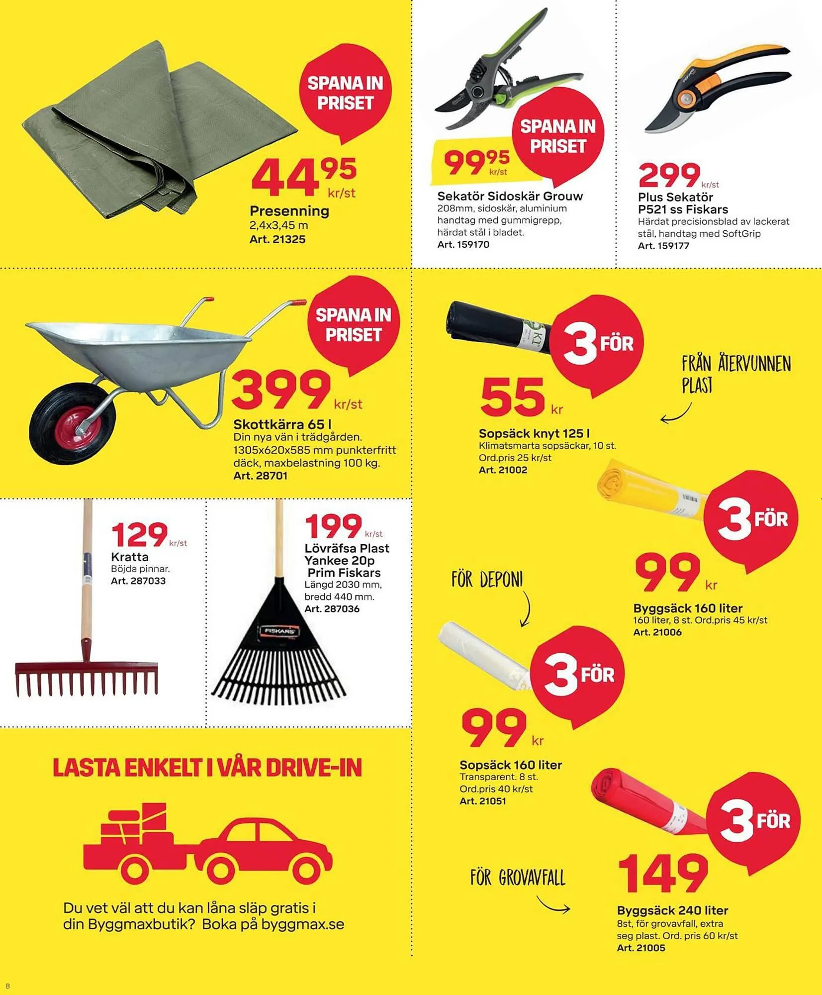 Byggmax reklamblad från 21 september till 8 oktober 2023 - Reklamblad sidor 6