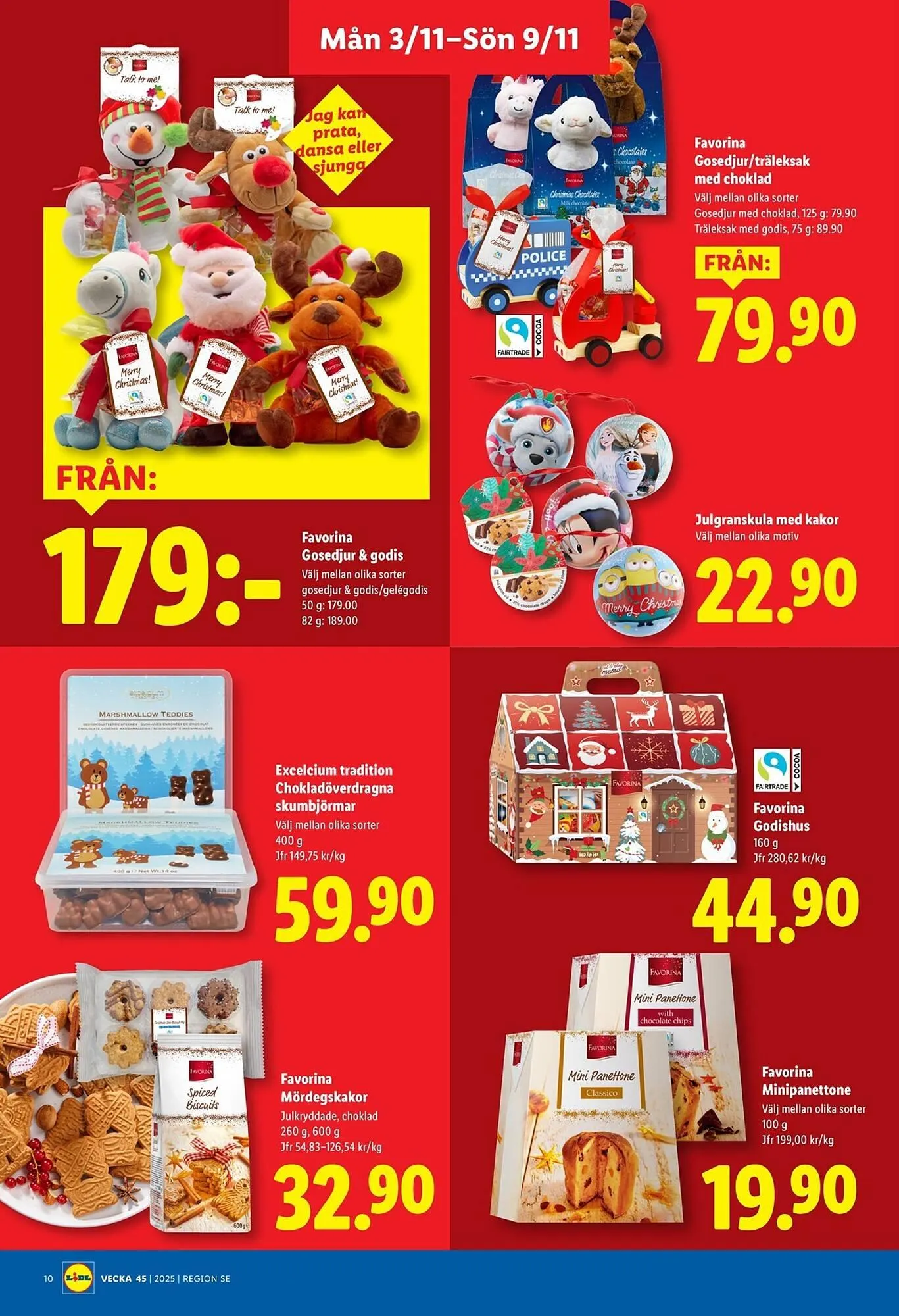 Lidl reklamblad från 3 november till 9 november 2025 - Reklamblad sidor 10