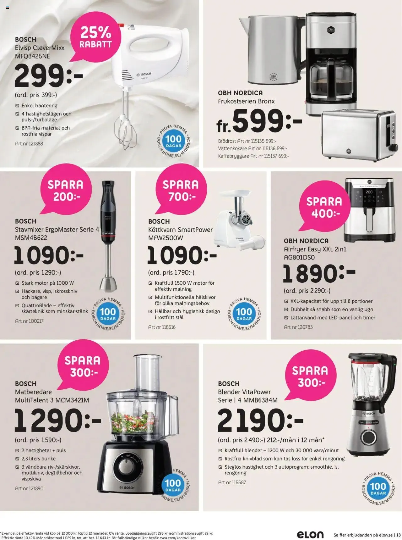 Elon - erbjudanden från 19 augusti till 1 september 2024 - Reklamblad sidor 13