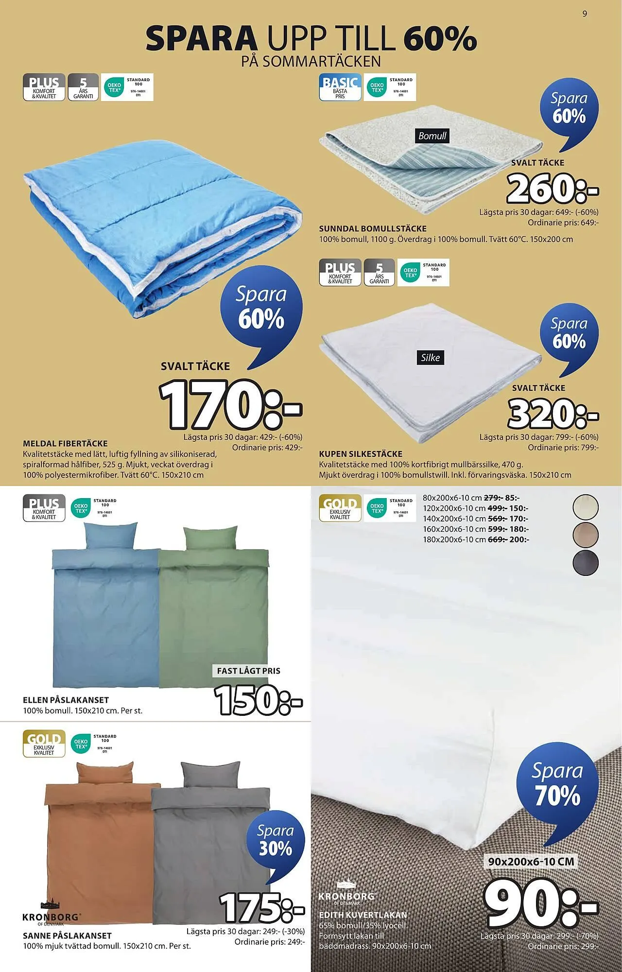 JYSK reklamblad från 5 maj till 18 maj 2025 - Reklamblad sidor 9