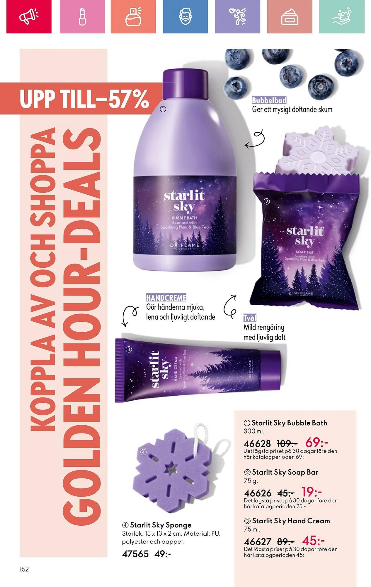 Oriflame reklamblad från 13 juli till 2 augusti 2025 - Reklamblad sidor 152