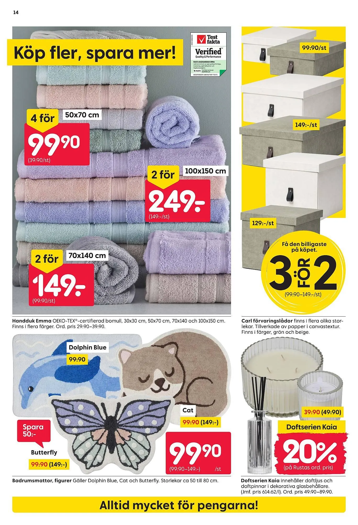 Rusta reklamblad från 22 april till 27 april 2025 - Reklamblad sidor 14