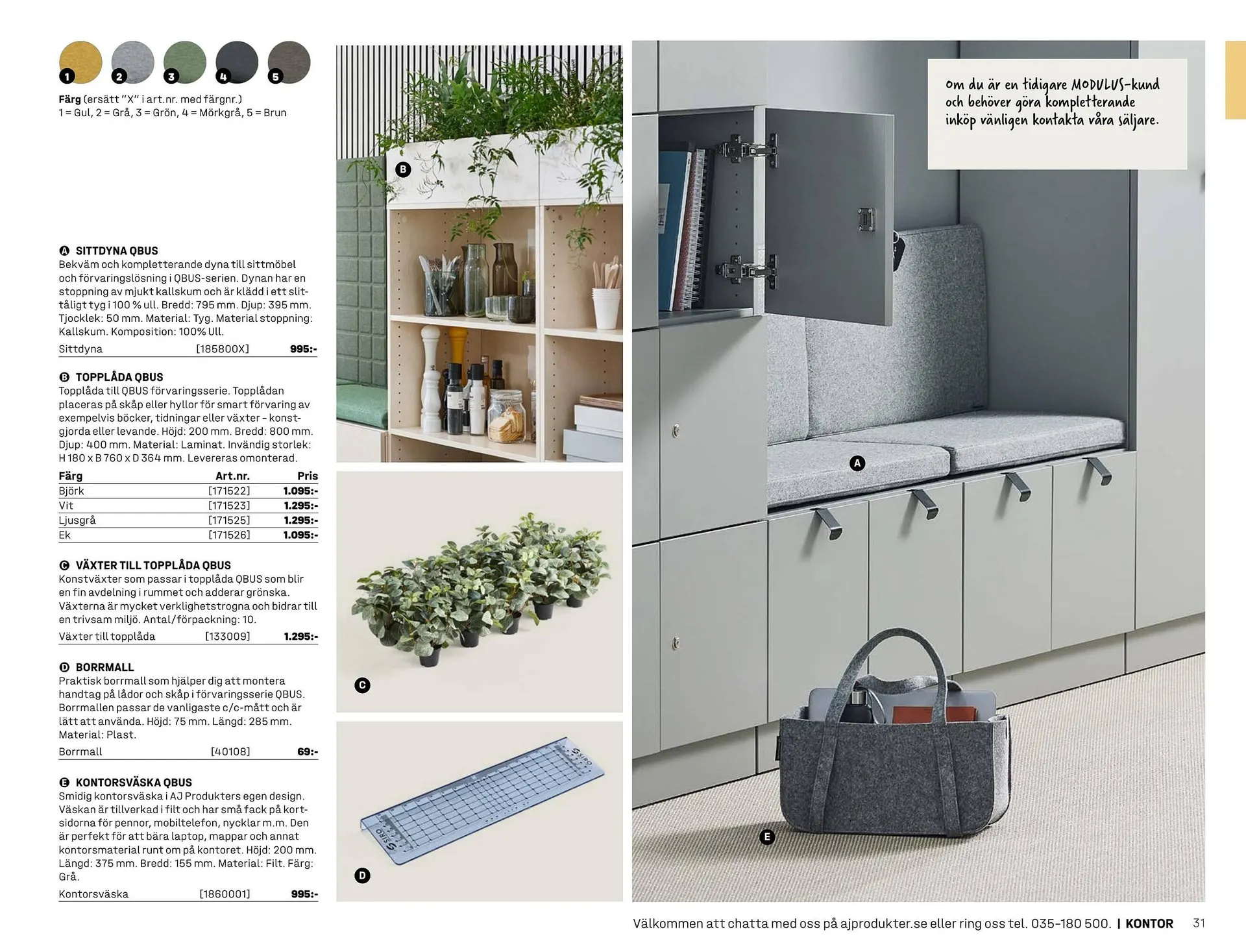 AJ Produkter reklamblad från 1 januari till 31 december 2025 - Reklamblad sidor 31
