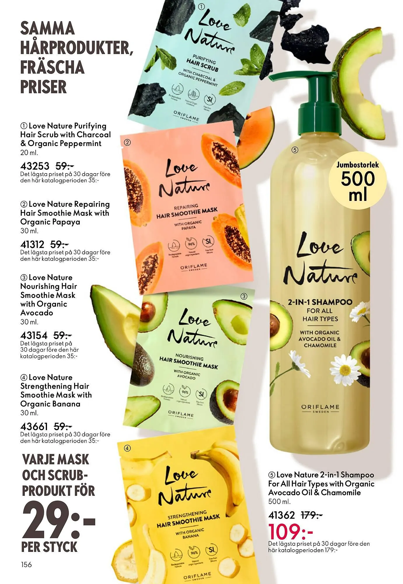 Oriflame reklamblad från 11 mars till 31 mars 2026 - Reklamblad sidor 156