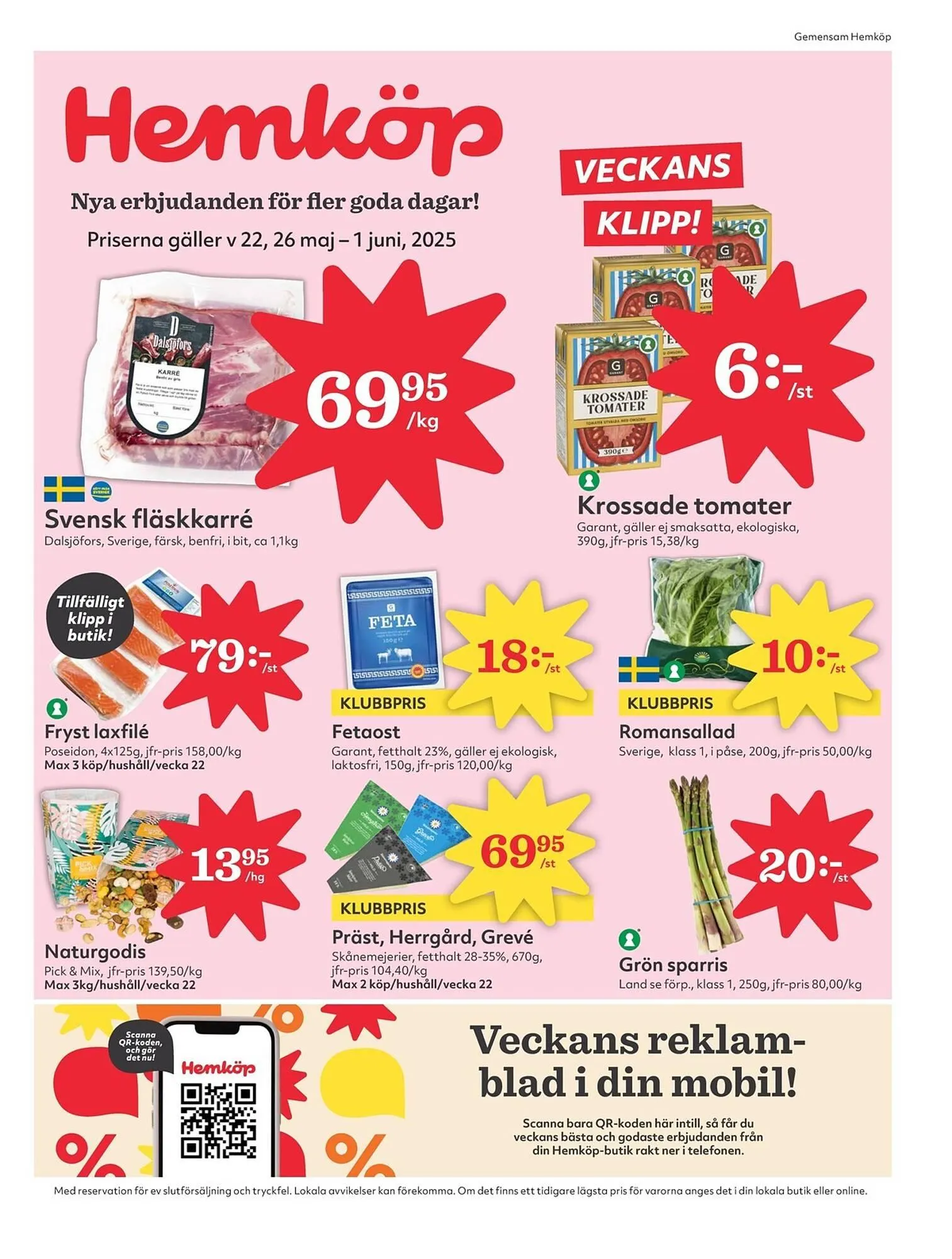 Hemköp reklamblad - 1