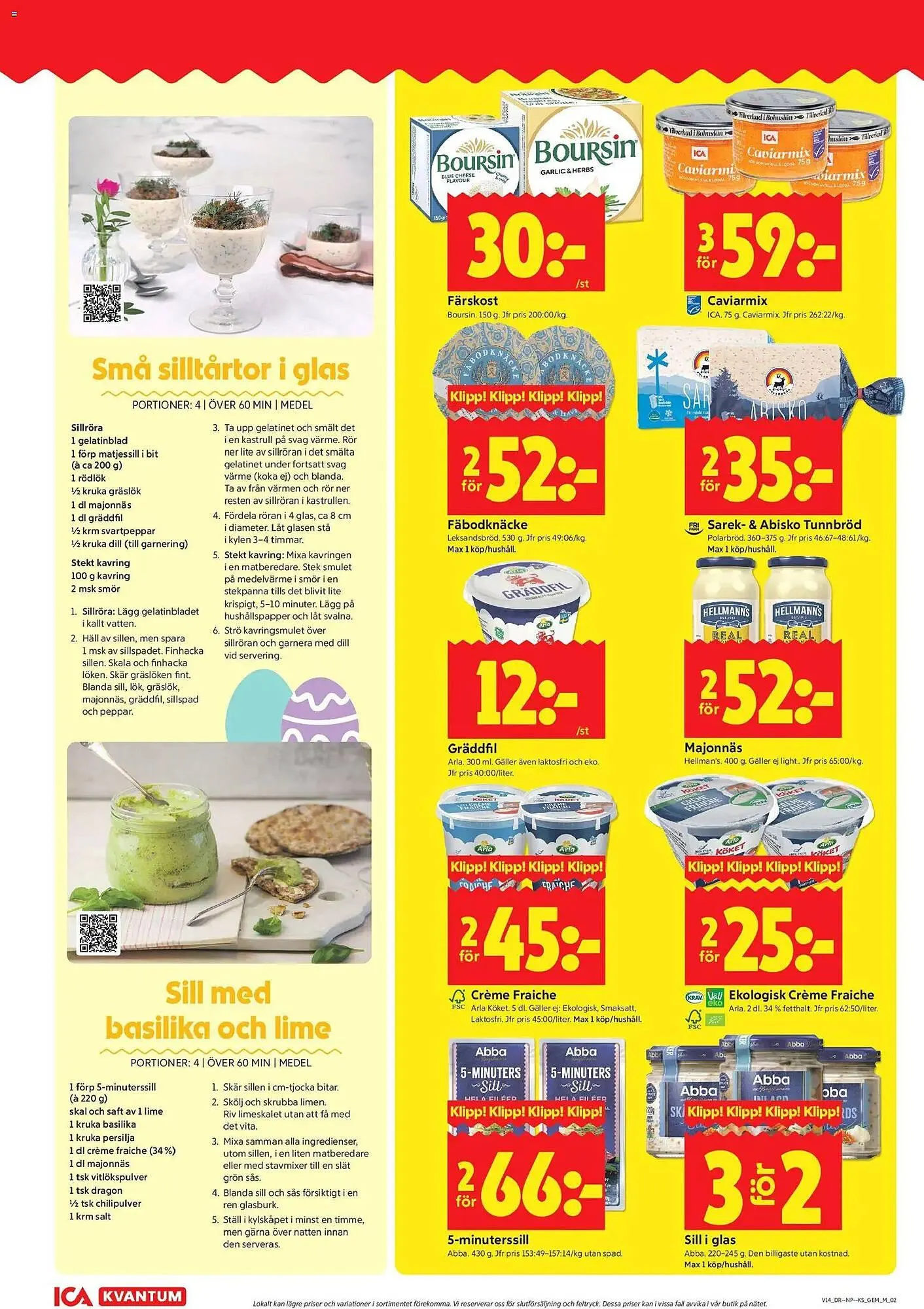 ICA Kvantum reklamblad från 30 mars till 5 april 2026 - Reklamblad sidor 2