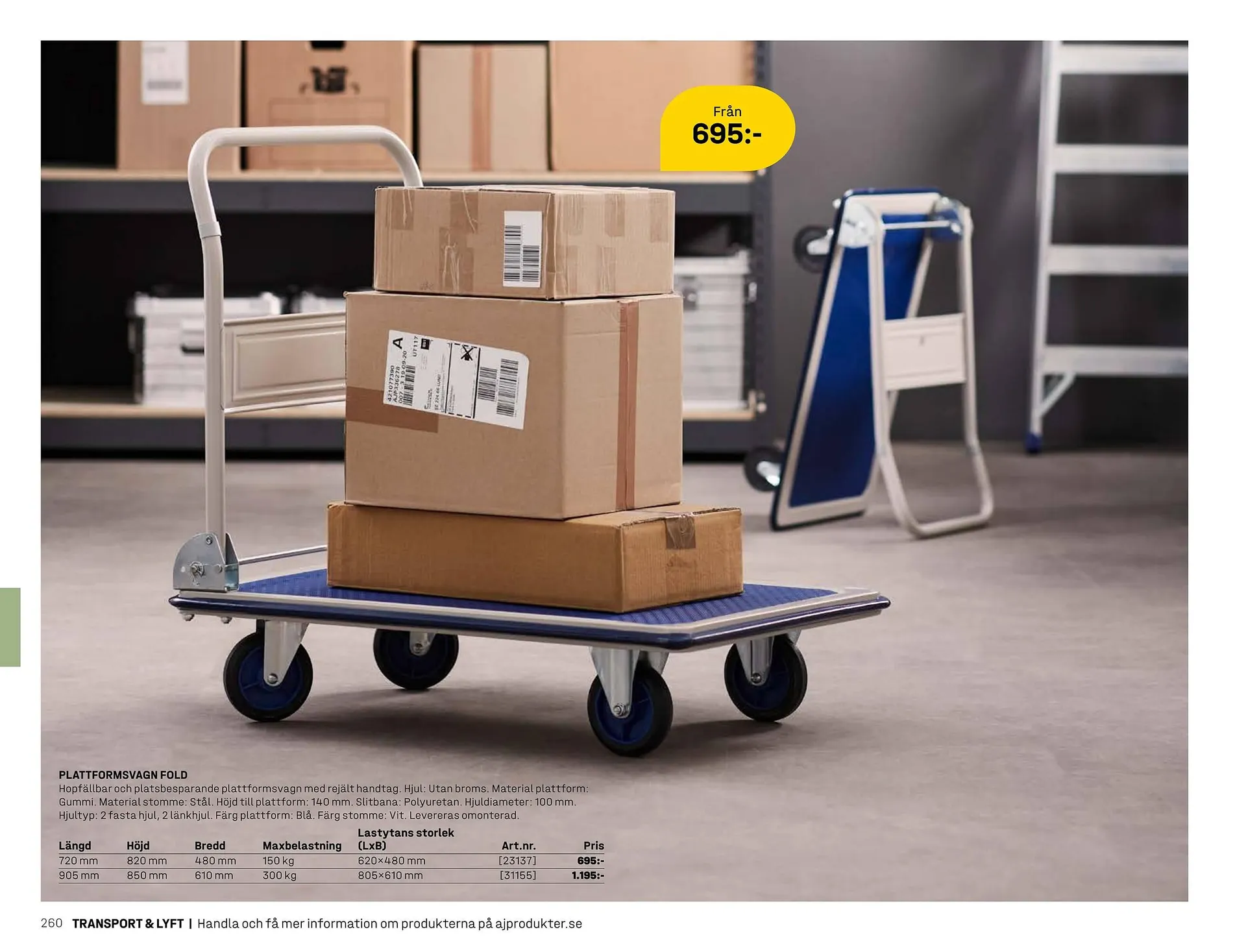 AJ Produkter reklamblad från 1 januari till 31 december 2025 - Reklamblad sidor 260