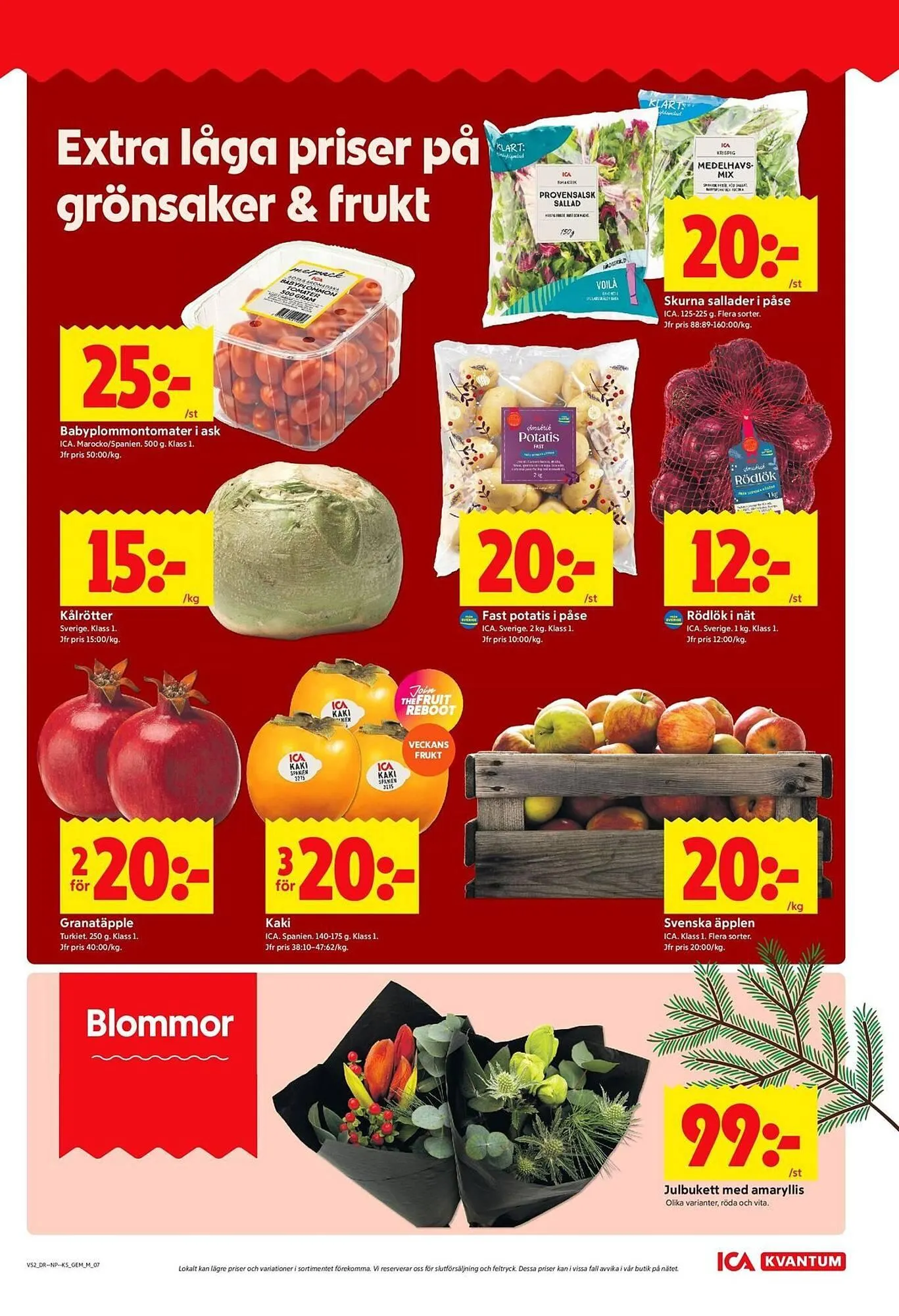 ICA Kvantum reklamblad från 22 december till 28 december 2025 - Reklamblad sidor 7