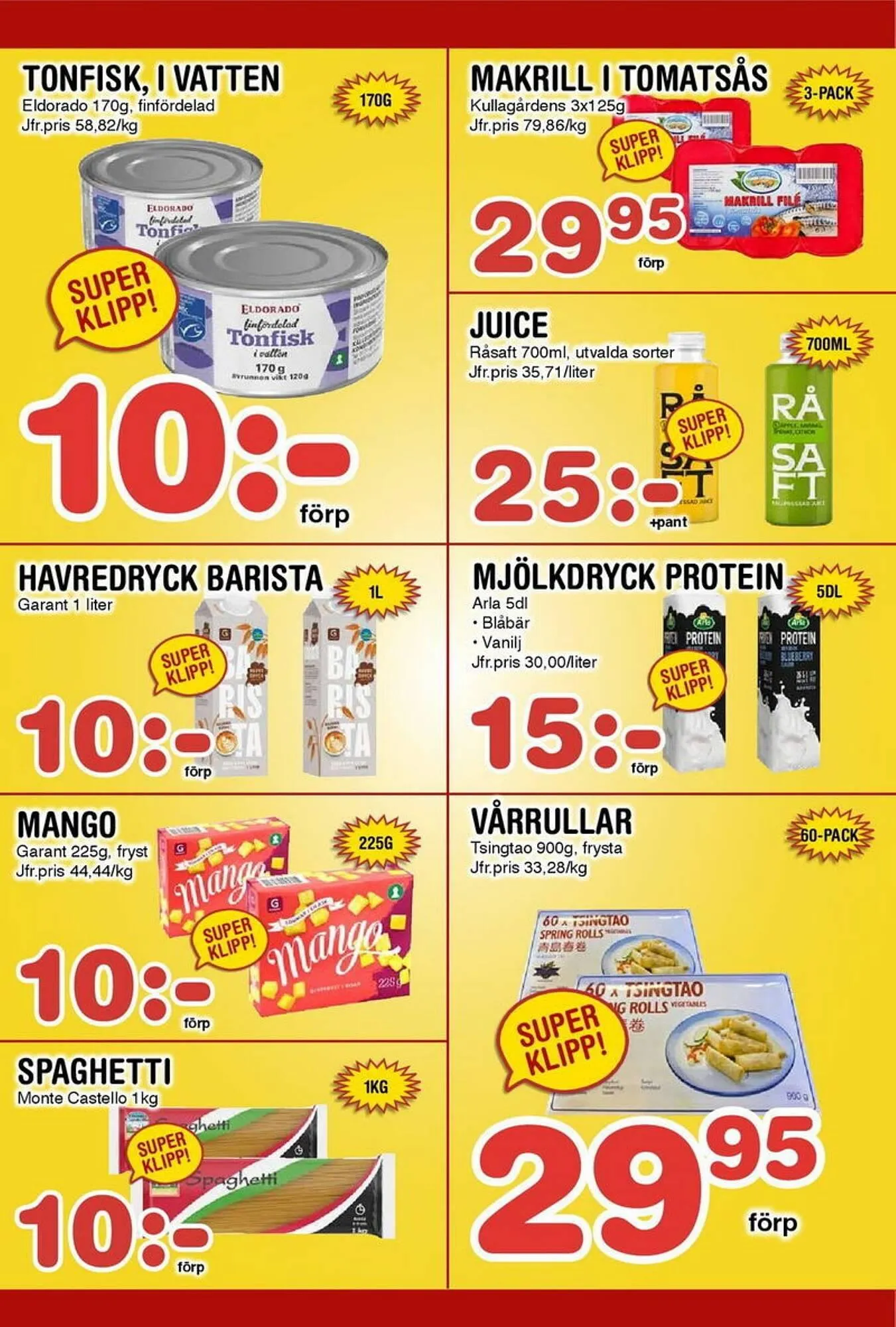 Nya Pulsen reklamblad från 29 september till 5 oktober 2025 - Reklamblad sidor 12