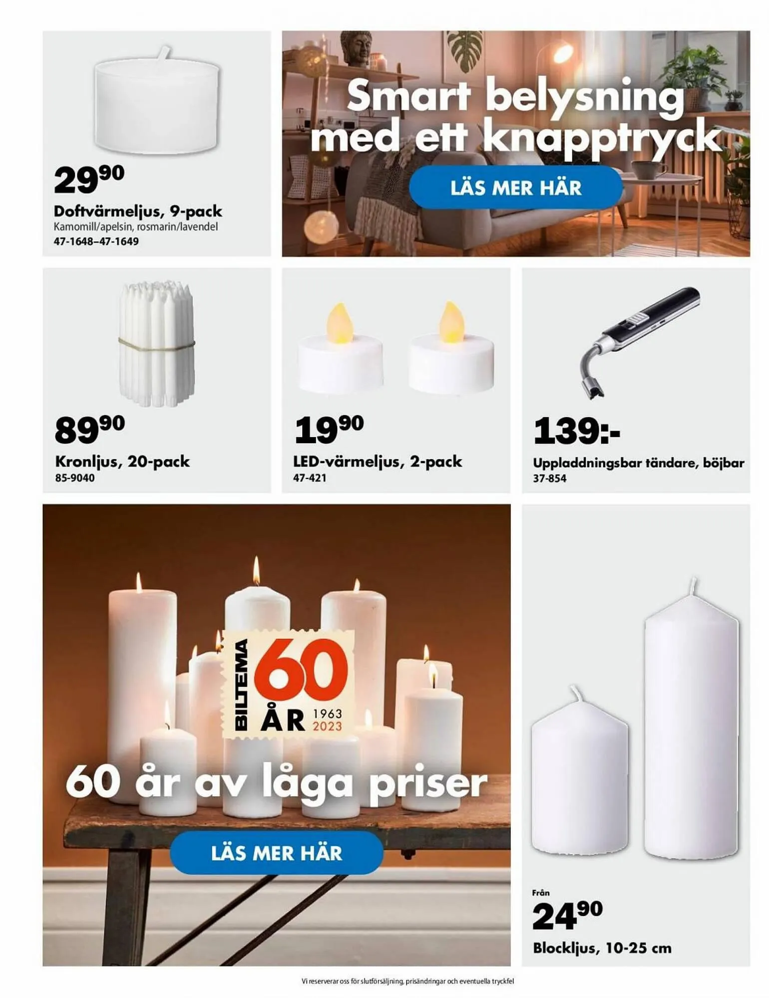 Biltema reklamblad från 25 september till 9 oktober 2023 - Reklamblad sidor 2