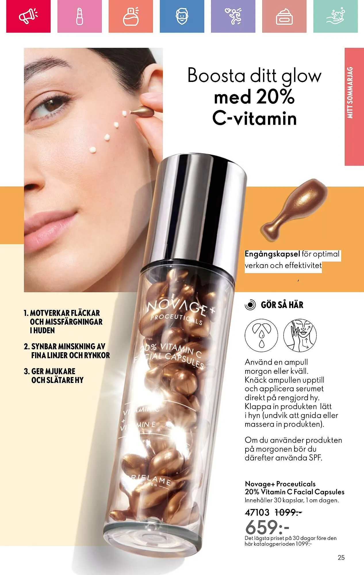 Oriflame reklamblad från 13 juli till 2 augusti 2025 - Reklamblad sidor 25