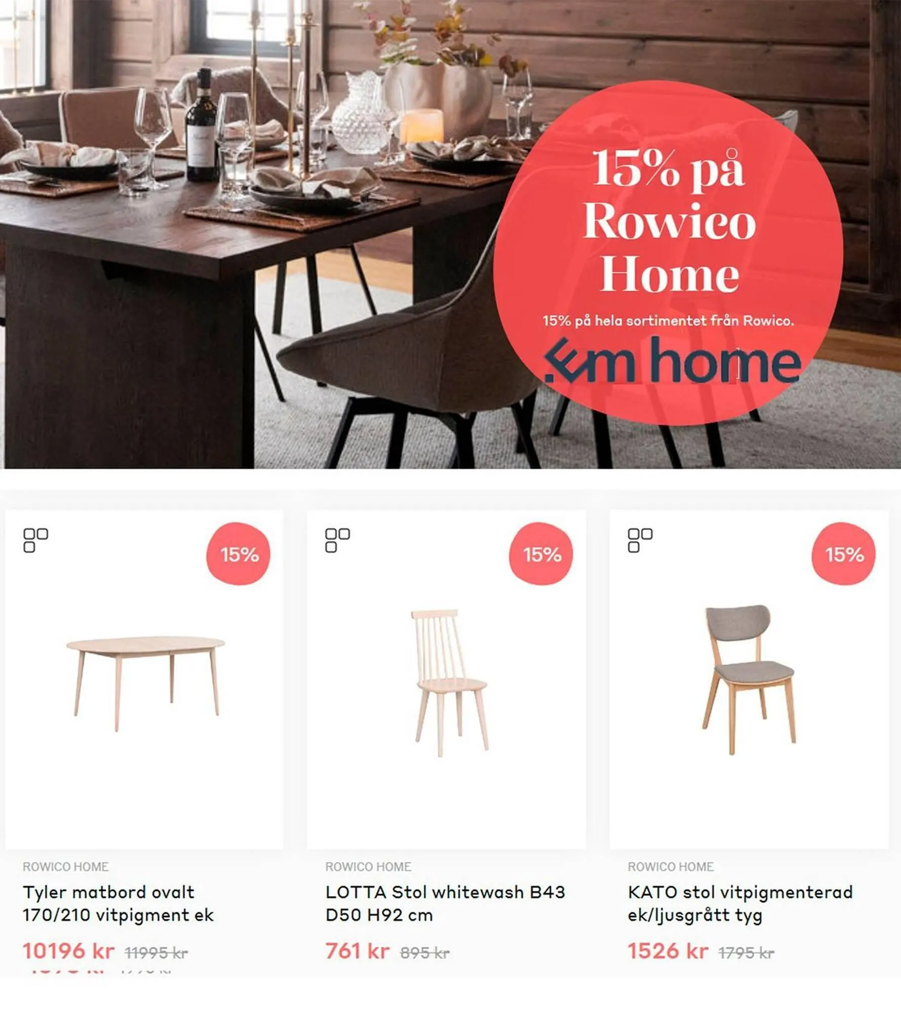 EM Home reklamblad från 3 november till 24 november 2023 - Reklamblad sidor 3