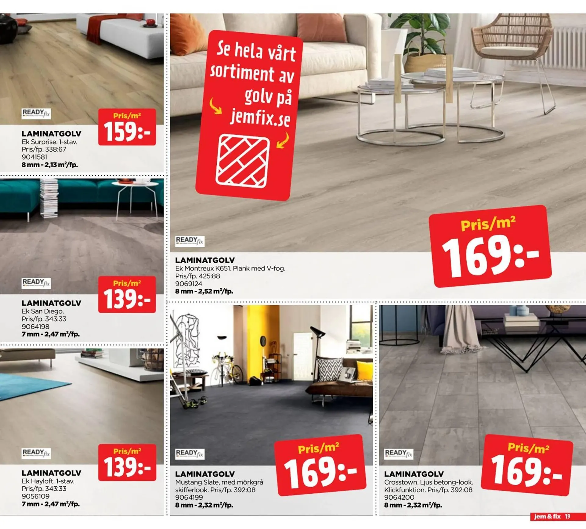 Jem&Fix reklamblad från 23 juni till 29 juni 2025 - Reklamblad sidor 19