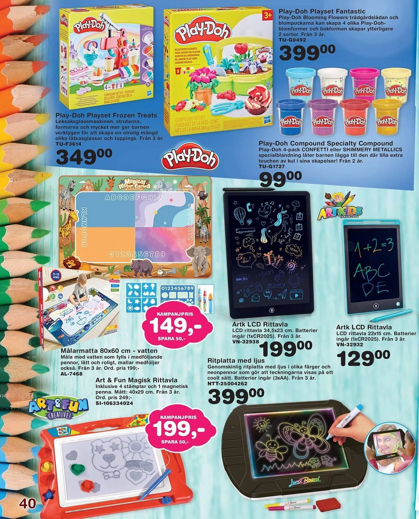 Lekextra reklamblad från 5 april till 18 april 2025 - Reklamblad sidor 40
