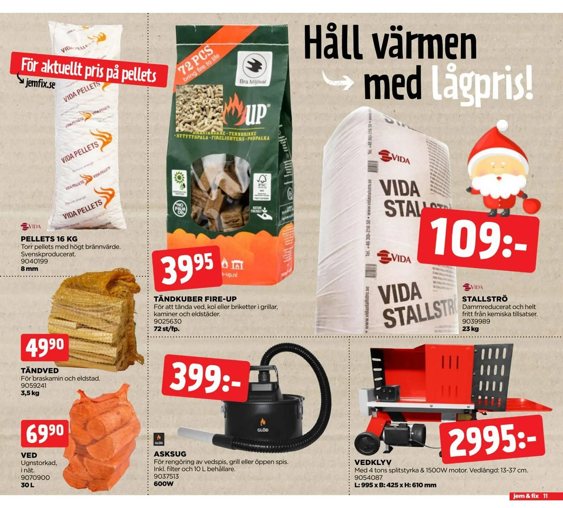 Jem&Fix reklamblad från 17 november till 23 november 2025 - Reklamblad sidor 11