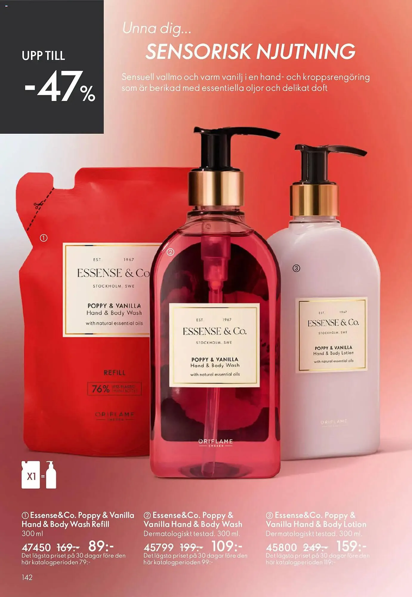 Oriflame reklamblad från 22 april till 12 maj 2026 - Reklamblad sidor 142