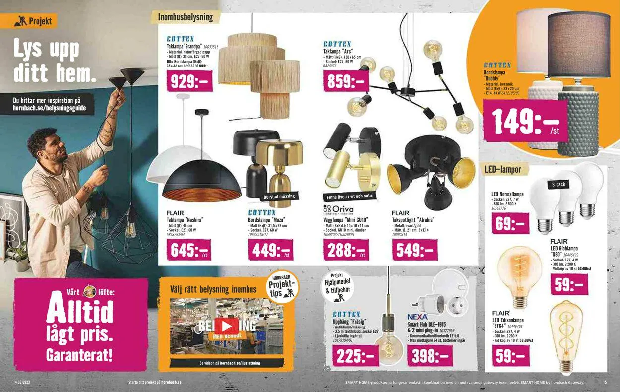 Hornbach från 1 september till 30 september 2023 - Reklamblad sidor 8