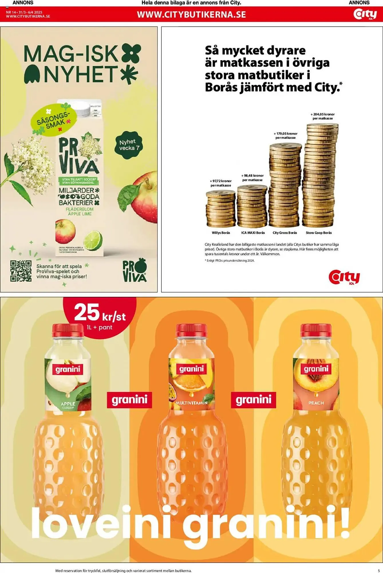 ICA Kvantum reklamblad från 31 mars till 6 april 2025 - Reklamblad sidor 5