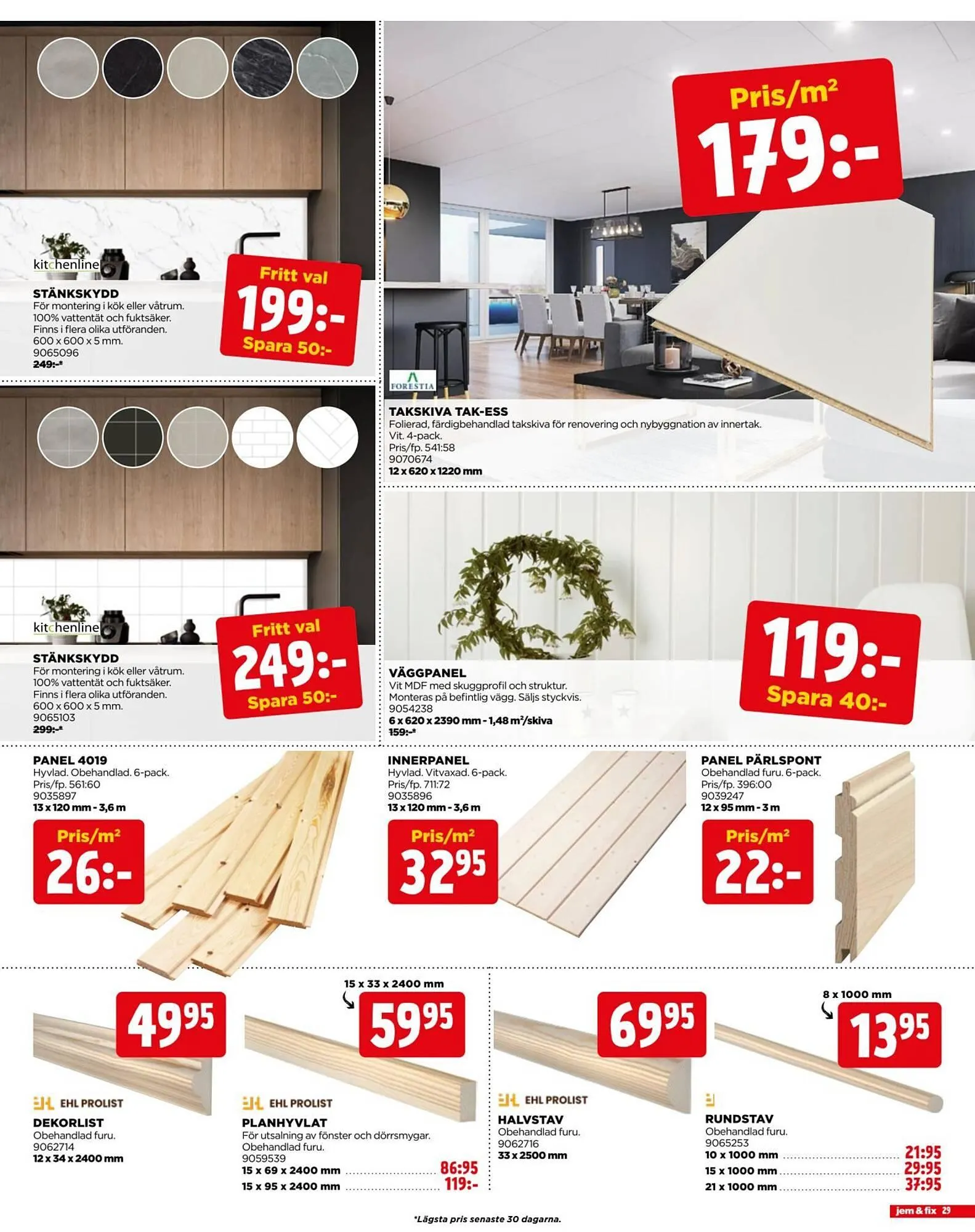 Jem&Fix reklamblad från 11 maj till 18 maj 2026 - Reklamblad sidor 29