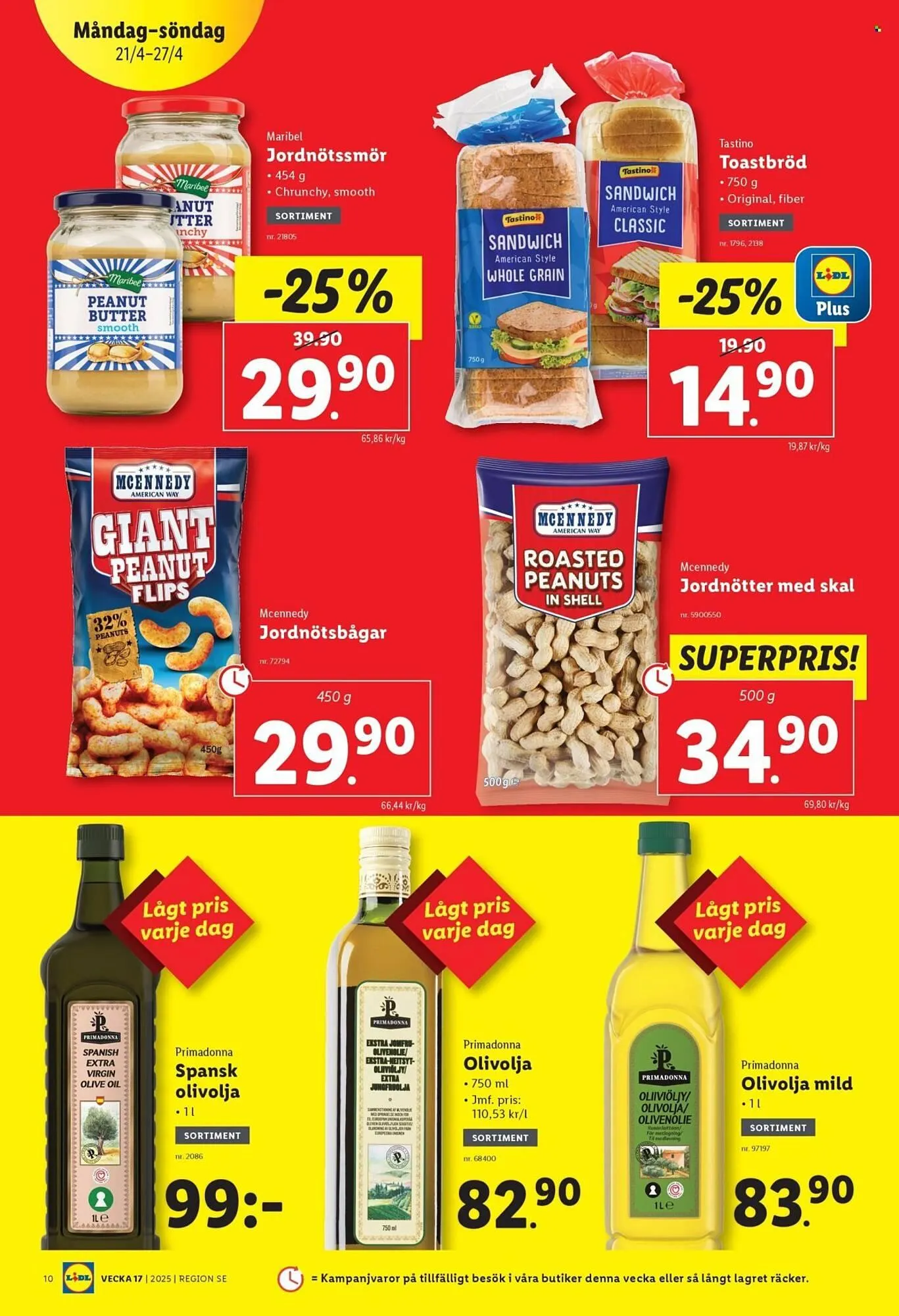 Lidl reklamblad från 21 april till 27 april 2025 - Reklamblad sidor 10